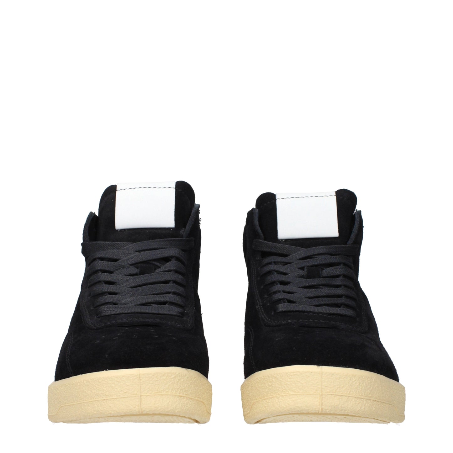 Jil Sander Sneakers Men Suede Black
