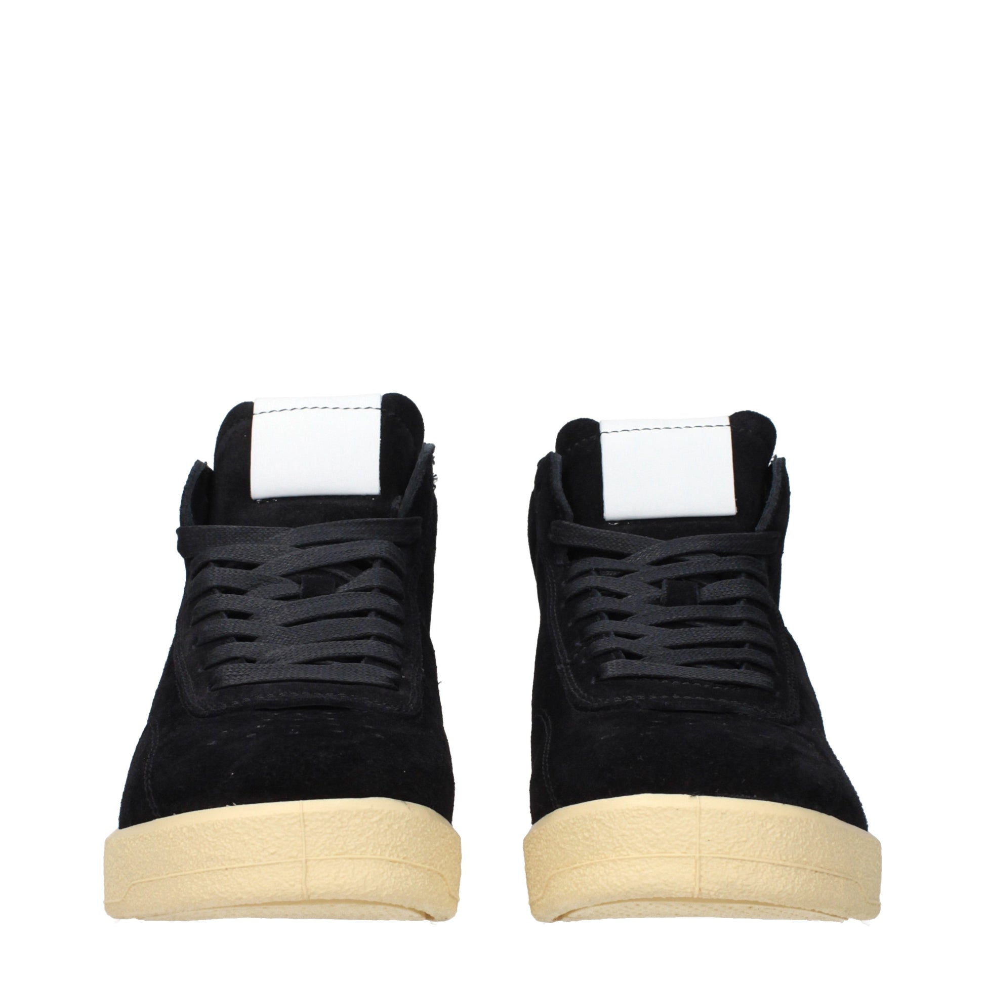 Jil Sander Sneakers Men Suede Black