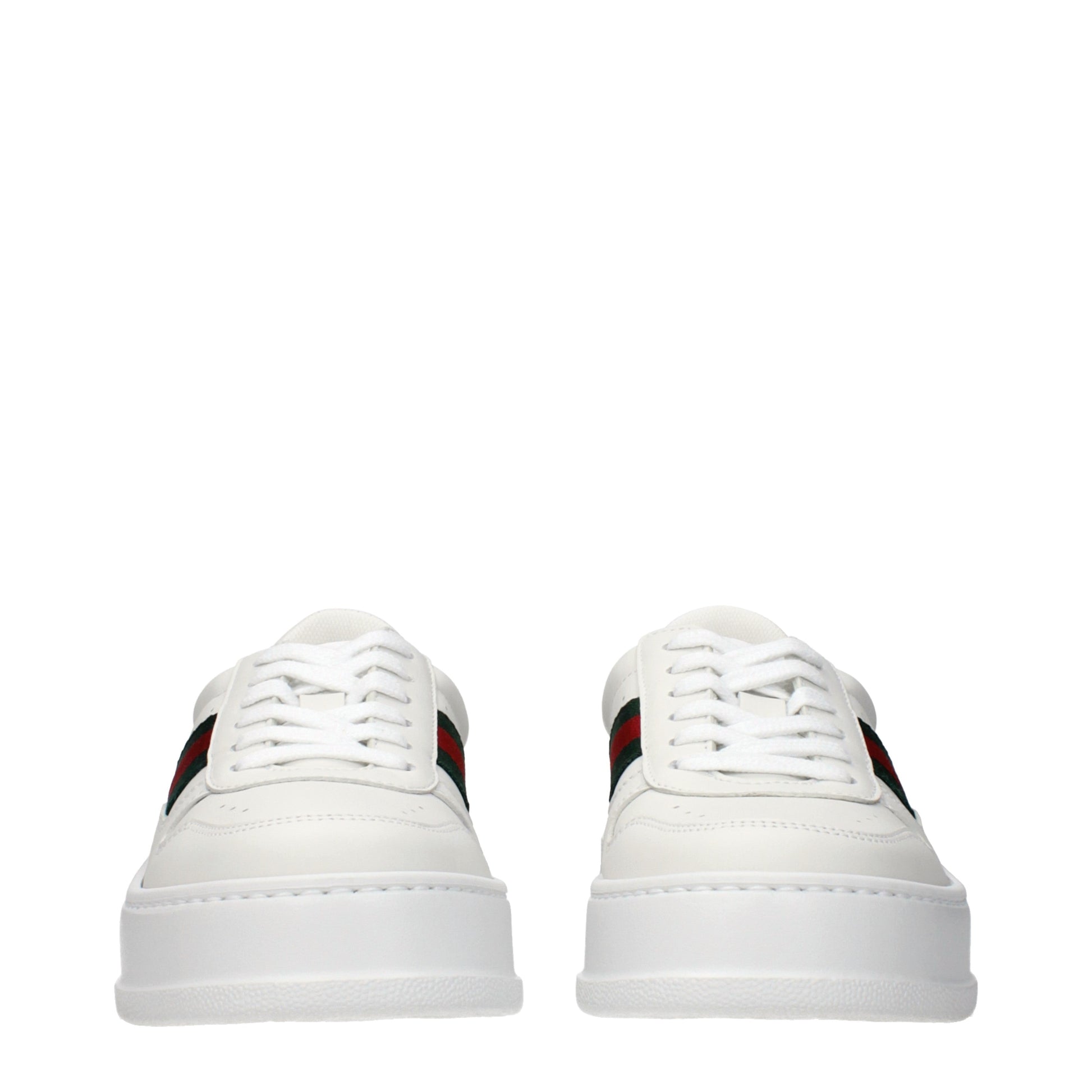 Gucci Sneakers Women Leather White