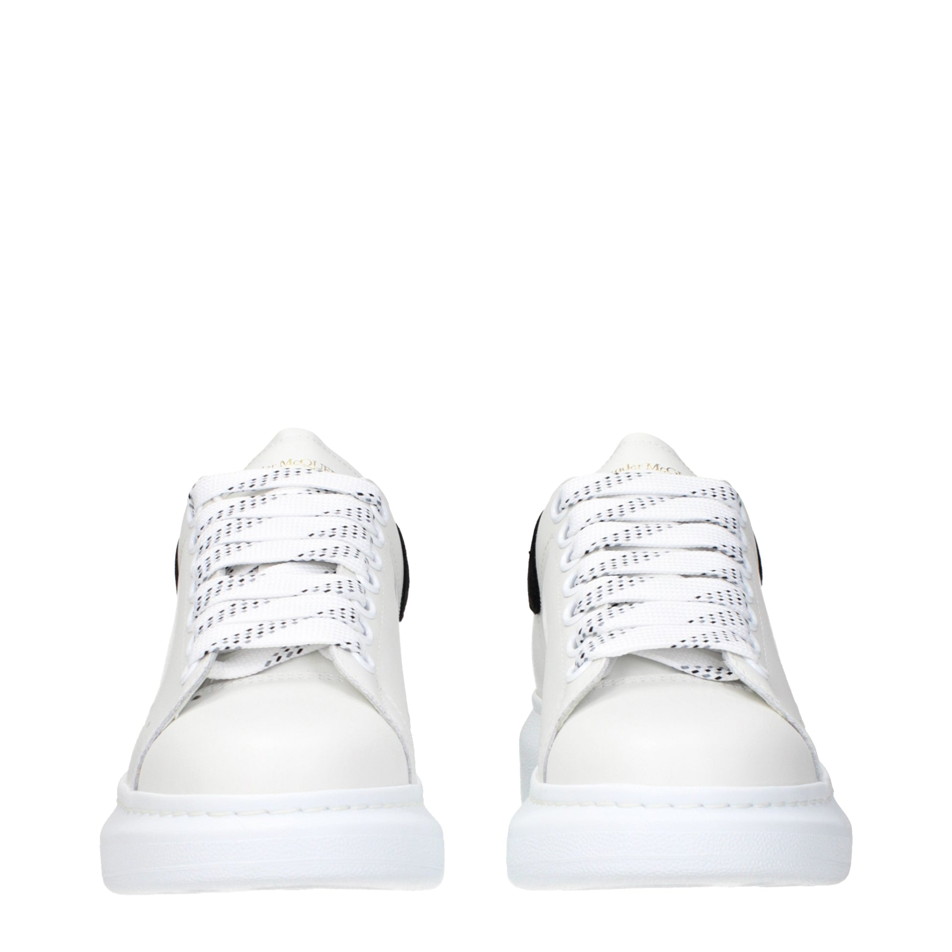 Alexander McQueen Sneakers Women Leather White/Black