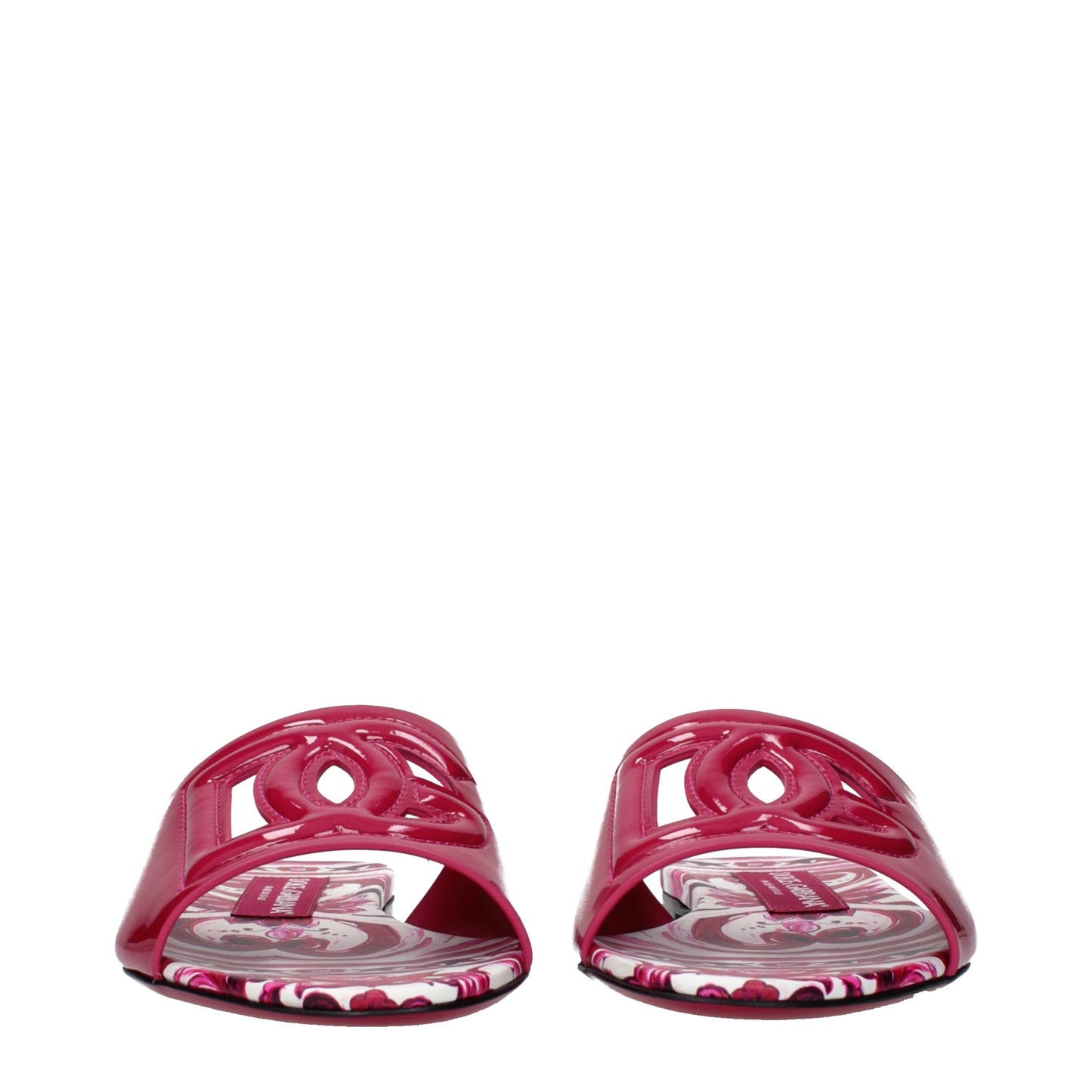 Dolce&Gabbana Women's Slippers and Clogs Patent Leather