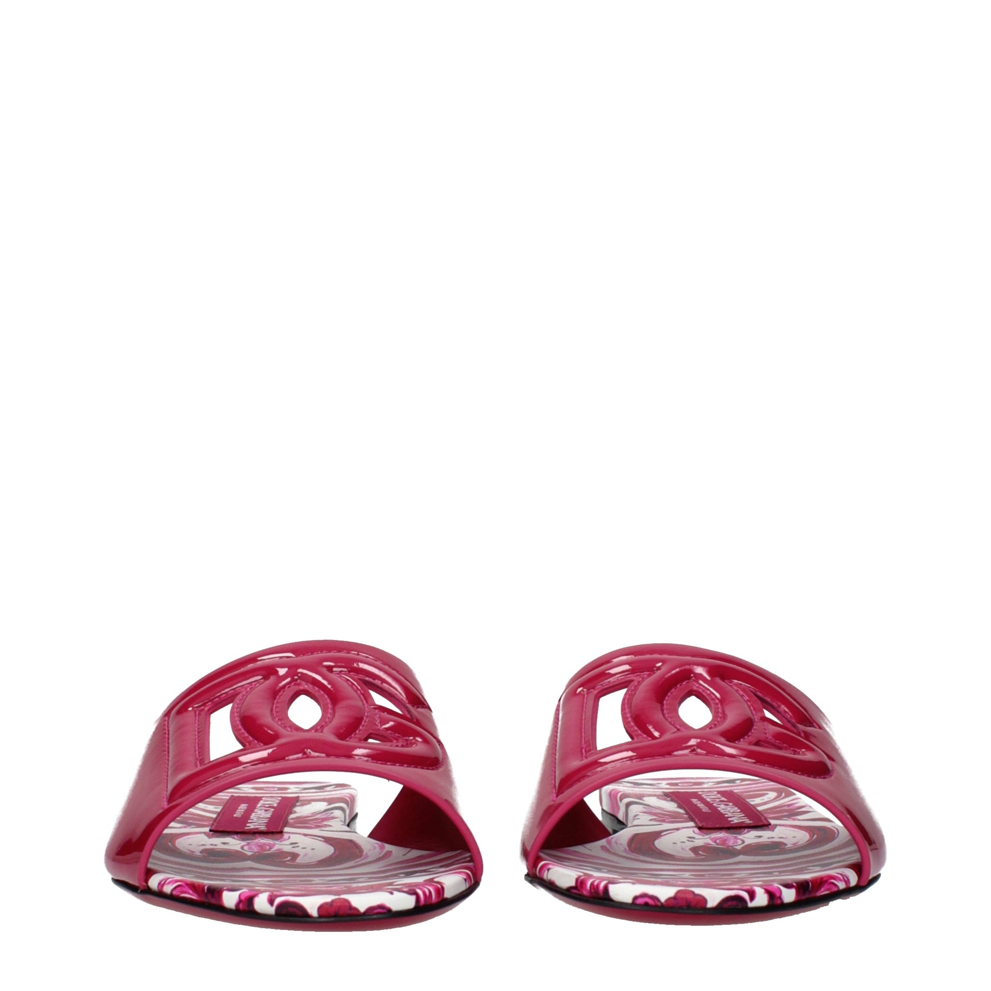 Dolce&Gabbana Women's Slippers and Clogs Patent Leather