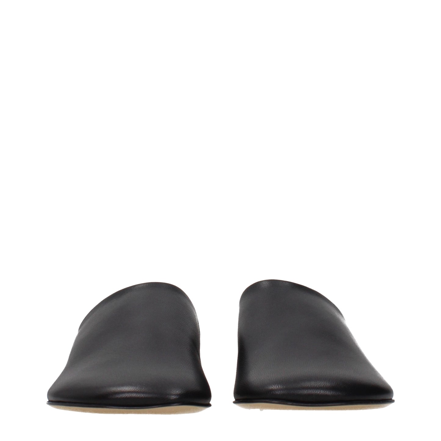 Loewe Ballet Flats Women Leather Black