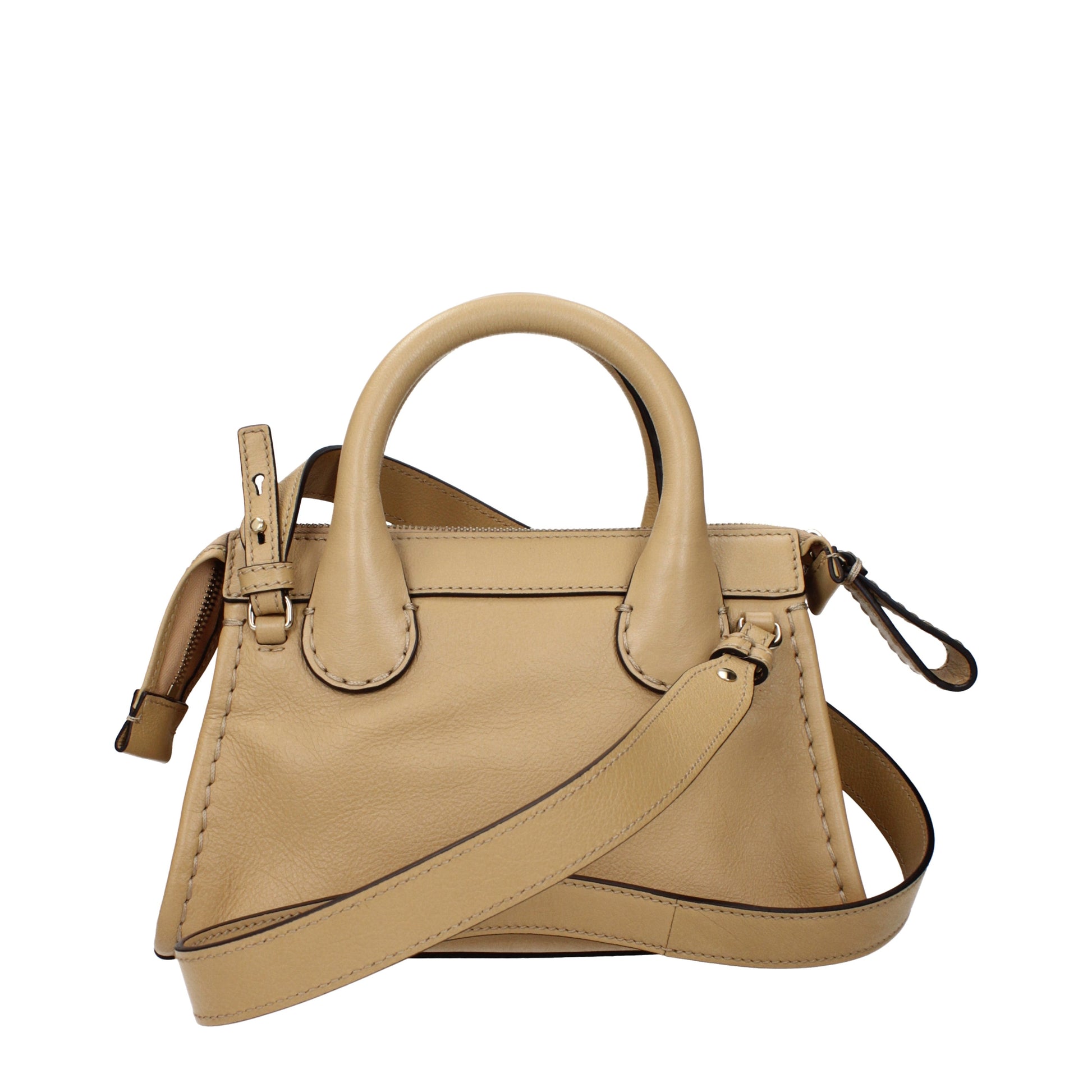 Chloé Women's Handbags Leather Tan