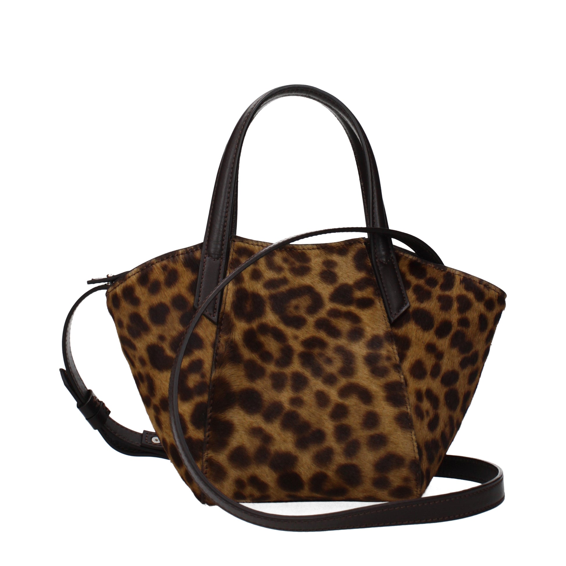 Dondup Handbags Women Pony Skin Brown