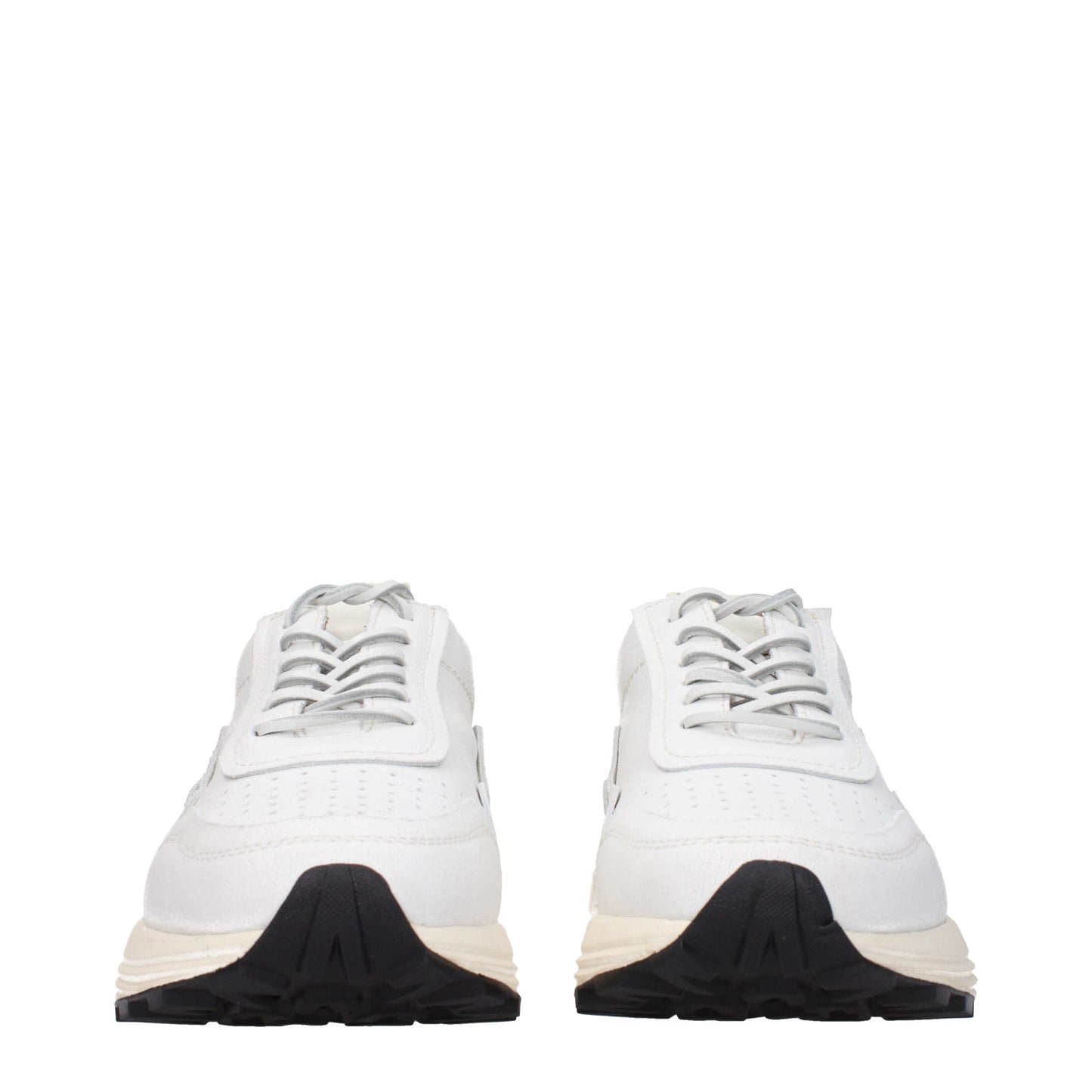 Buttero Men's Sneakers in Leather White