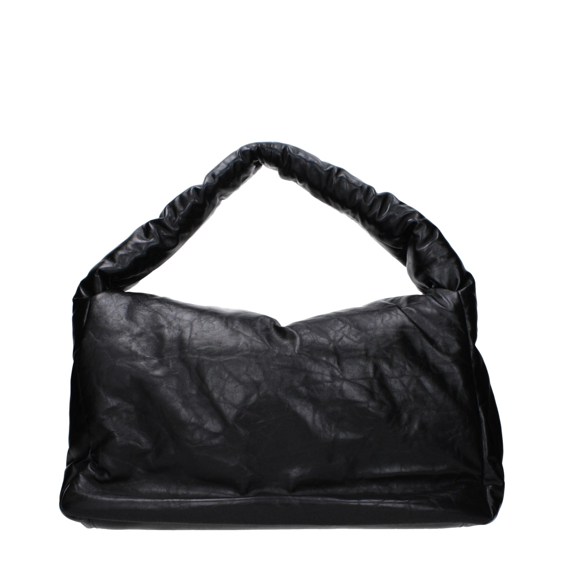 Balenciaga Shoulder Bags Women Leather Black