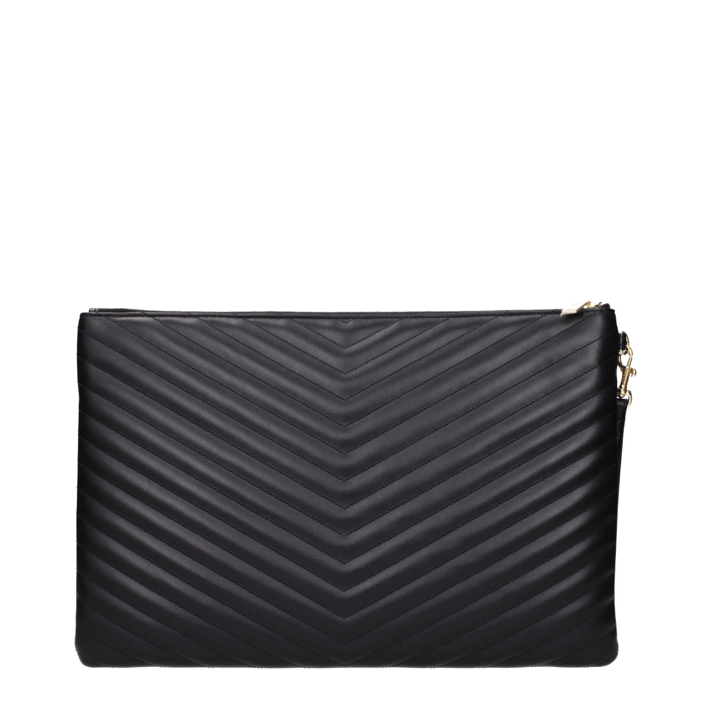Saint Laurent Clutches Women Leather Black