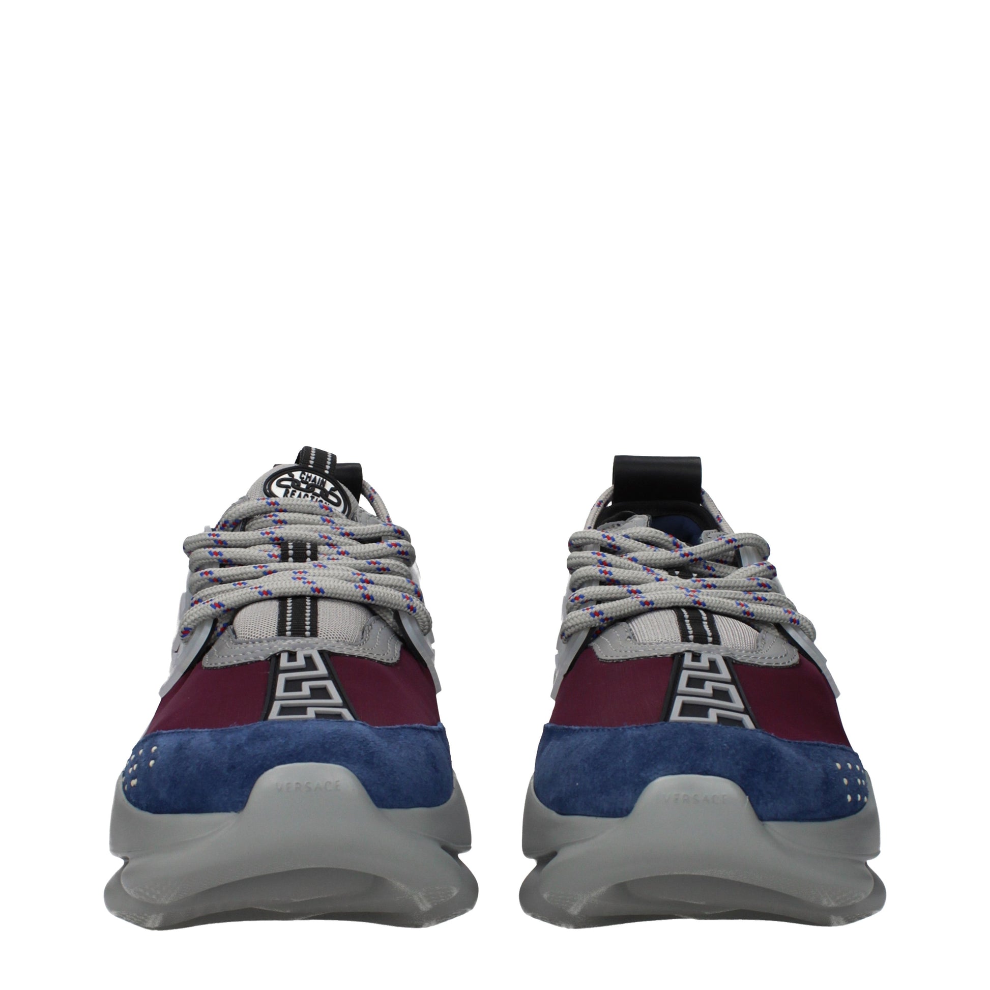 Versace Men's Sneakers Fabric Multicolor