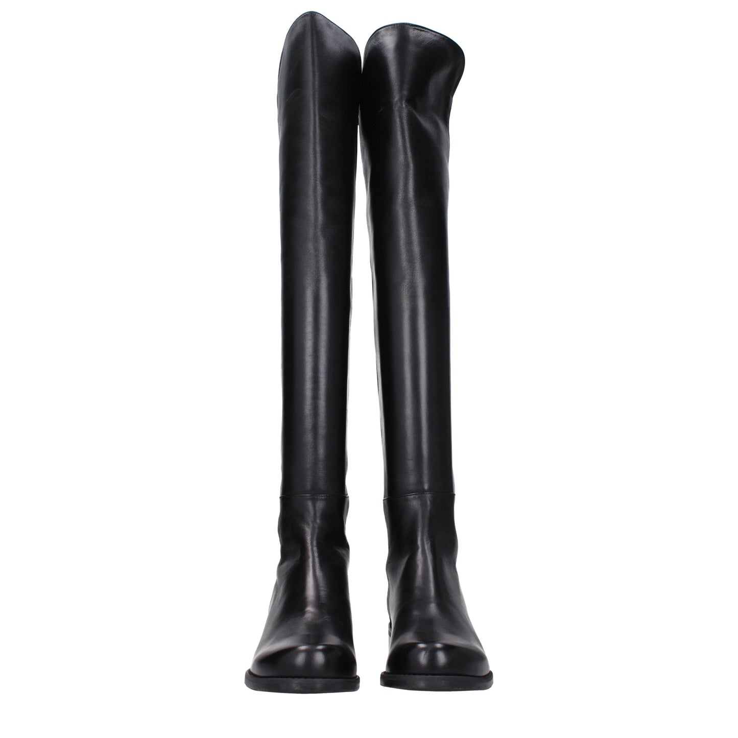 Stuart Weitzman Women's Boots in Leather Black