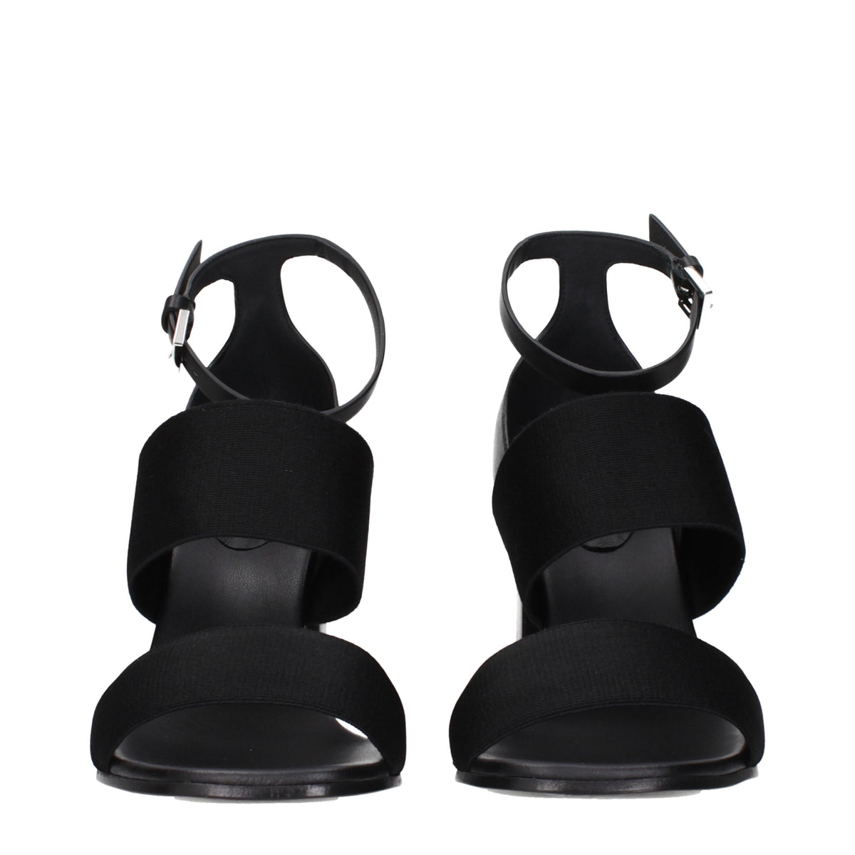 Max Mara Sandals Women Fabric  Black