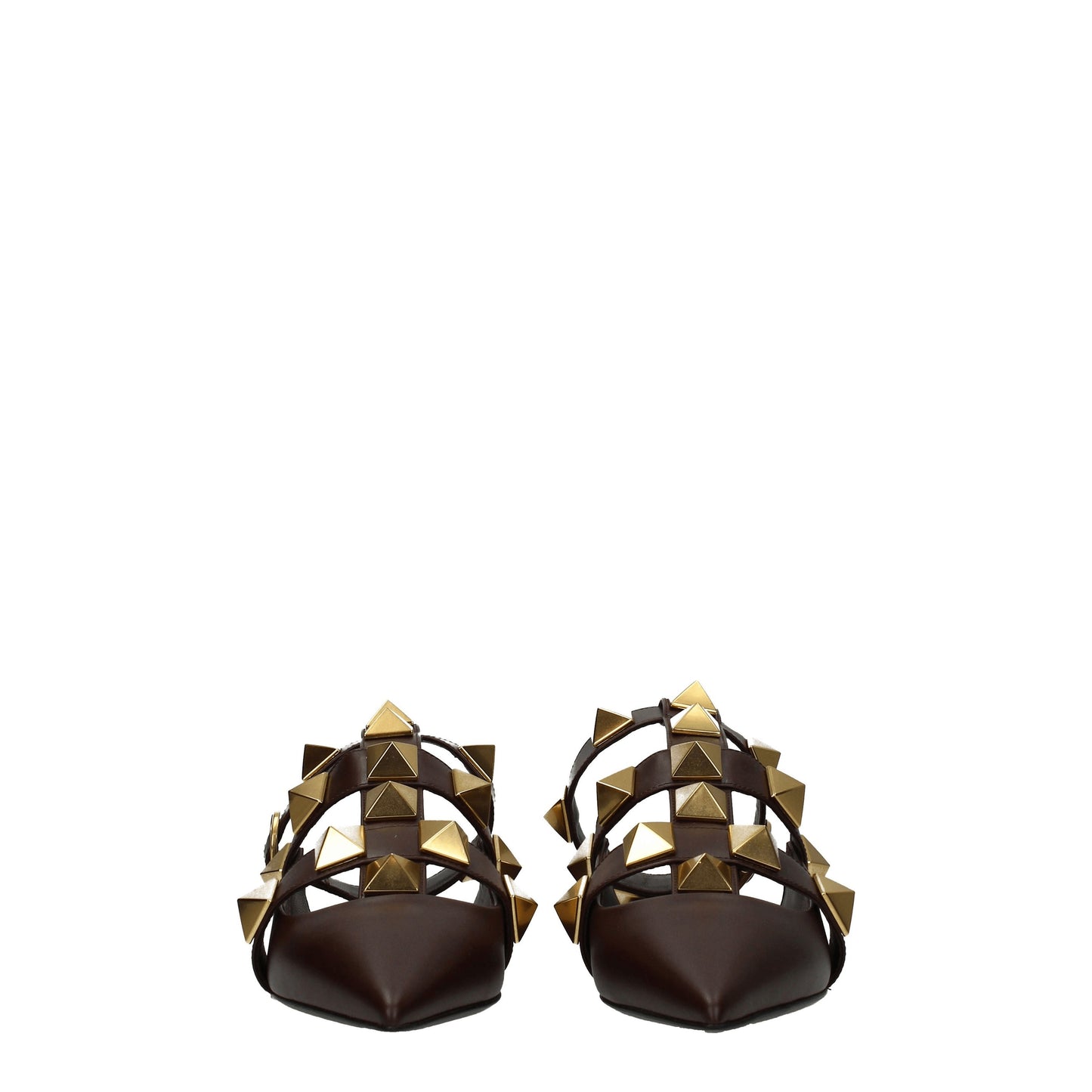 Valentino Garavani Women's Sandals Leather Chocolate