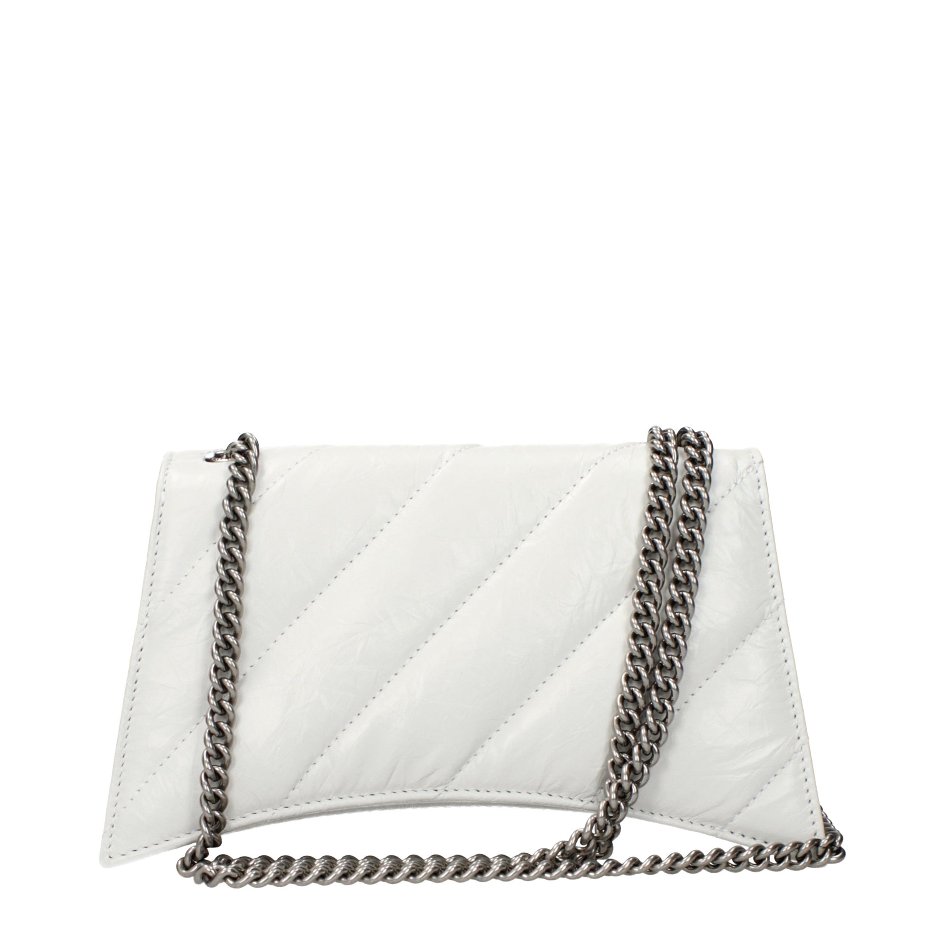 Balenciaga Crossbody Bags Women Leather White