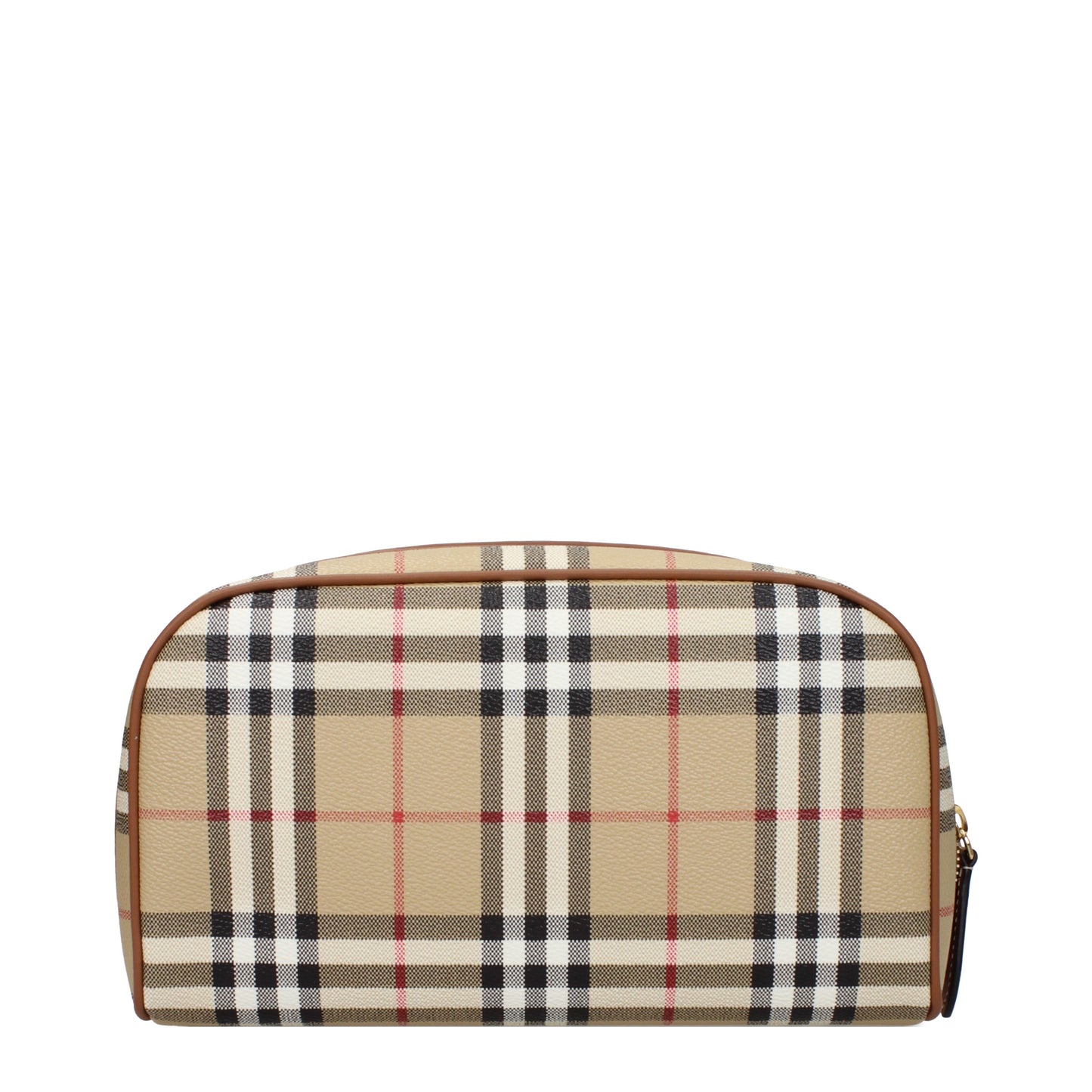 Burberry Beauty Case Women Fabric  Beige/Light Brown