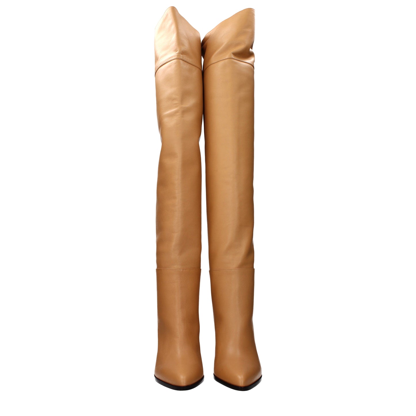 Jimmy Choo Ankle Boots Women Leather Beige/Caramel