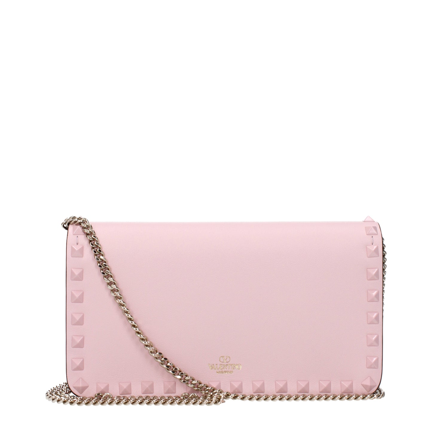 Valentino Garavani Clutches Women Leather Pink/Quartz