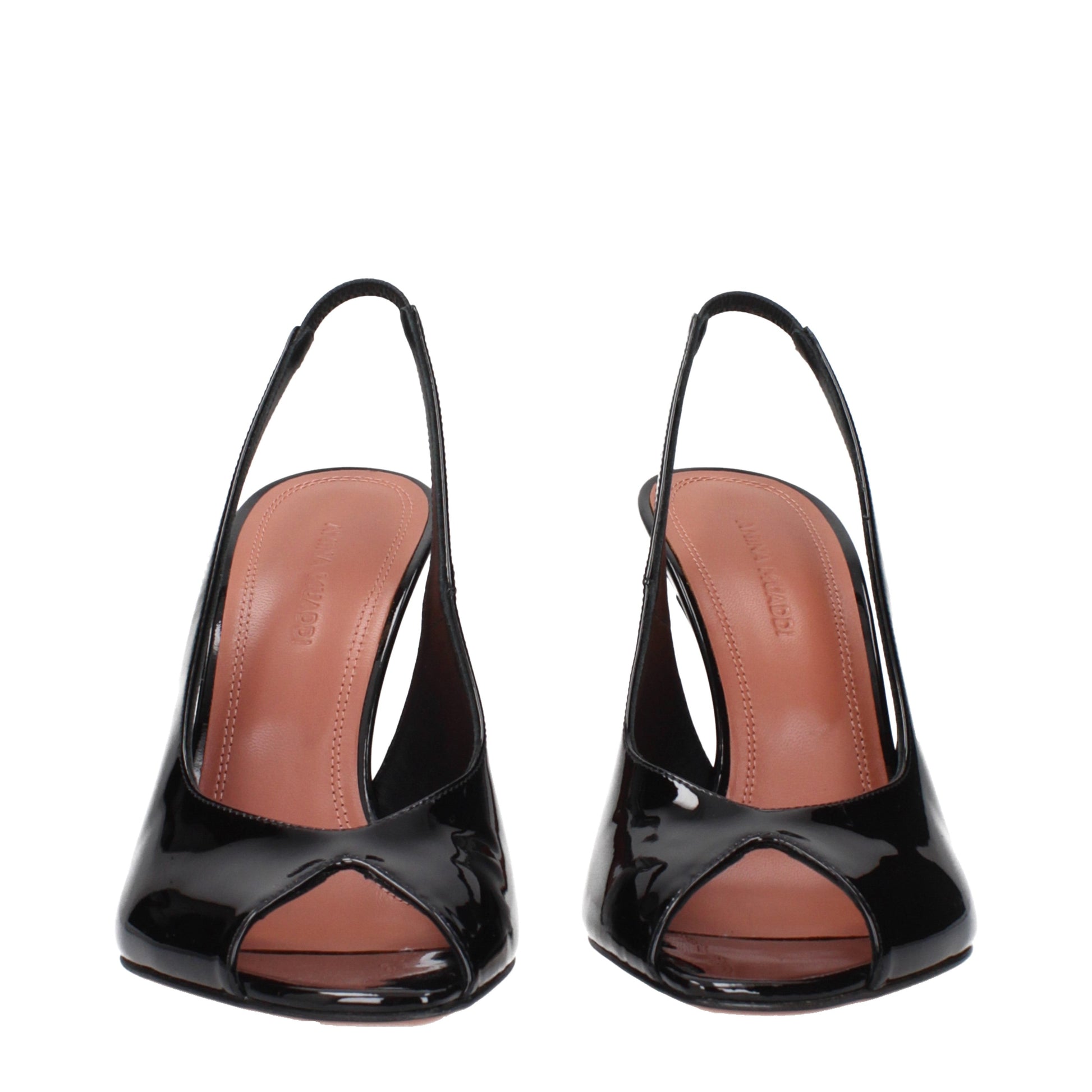 Amina Muaddi Women's Sandals Patent Leather