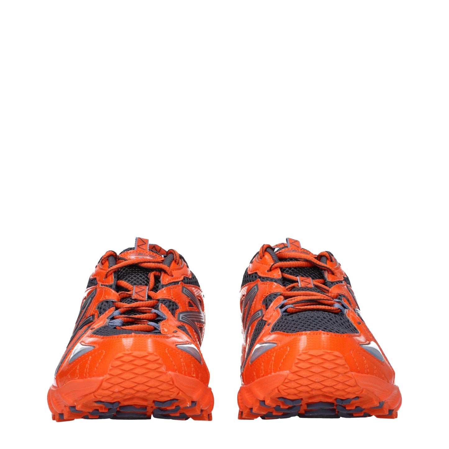 New Balance Men's Sneakers in Fabric  Orange/Grey