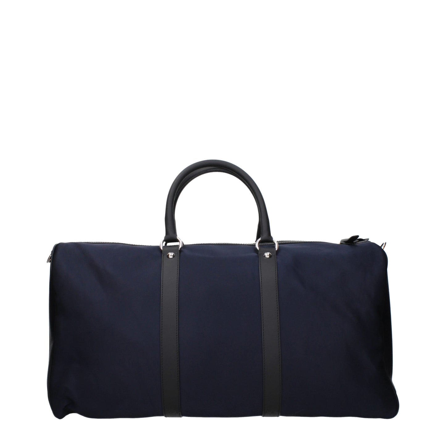 Kiton Travel Bags Men Nylon Blue/Black