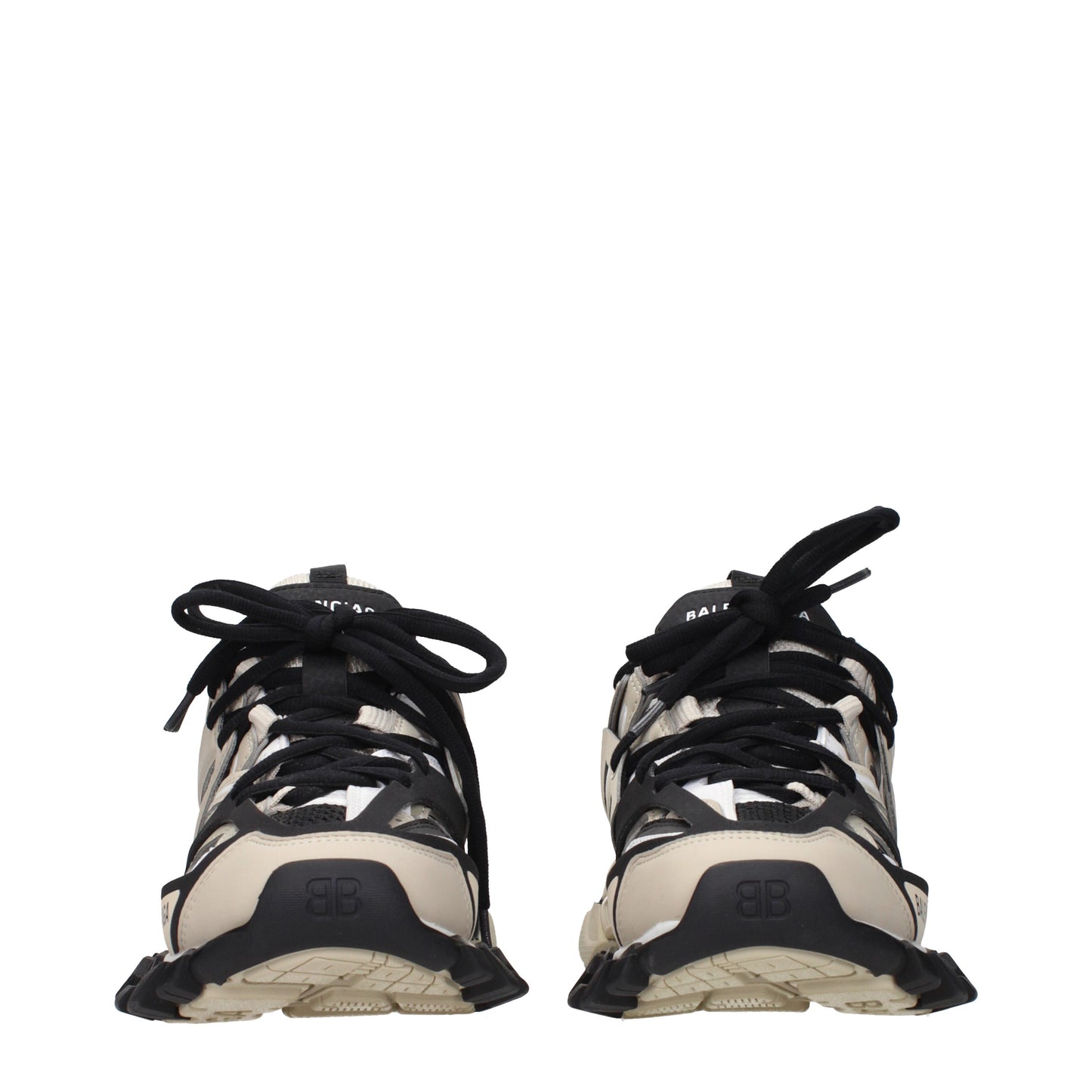 Balenciaga Sneakers Women Fabric  Beige/Black