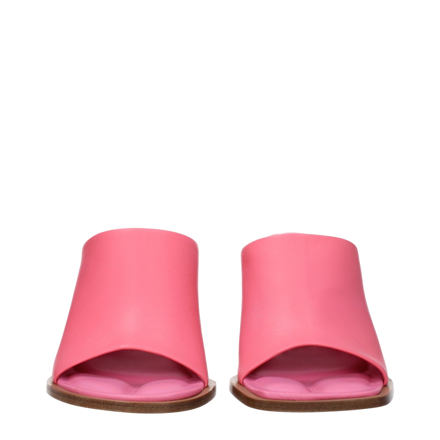 Jacquemus Women's Sandals in Leather Pink