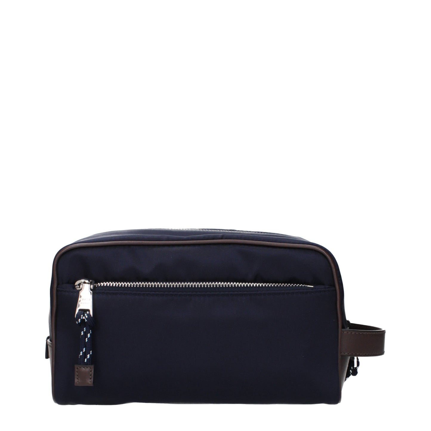 Prada Beauty Case Men Fabric  Blue