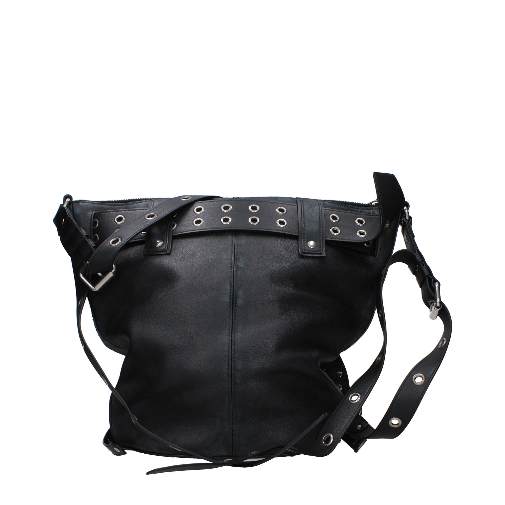 Balenciaga Crossbody Bags Women Leather Black