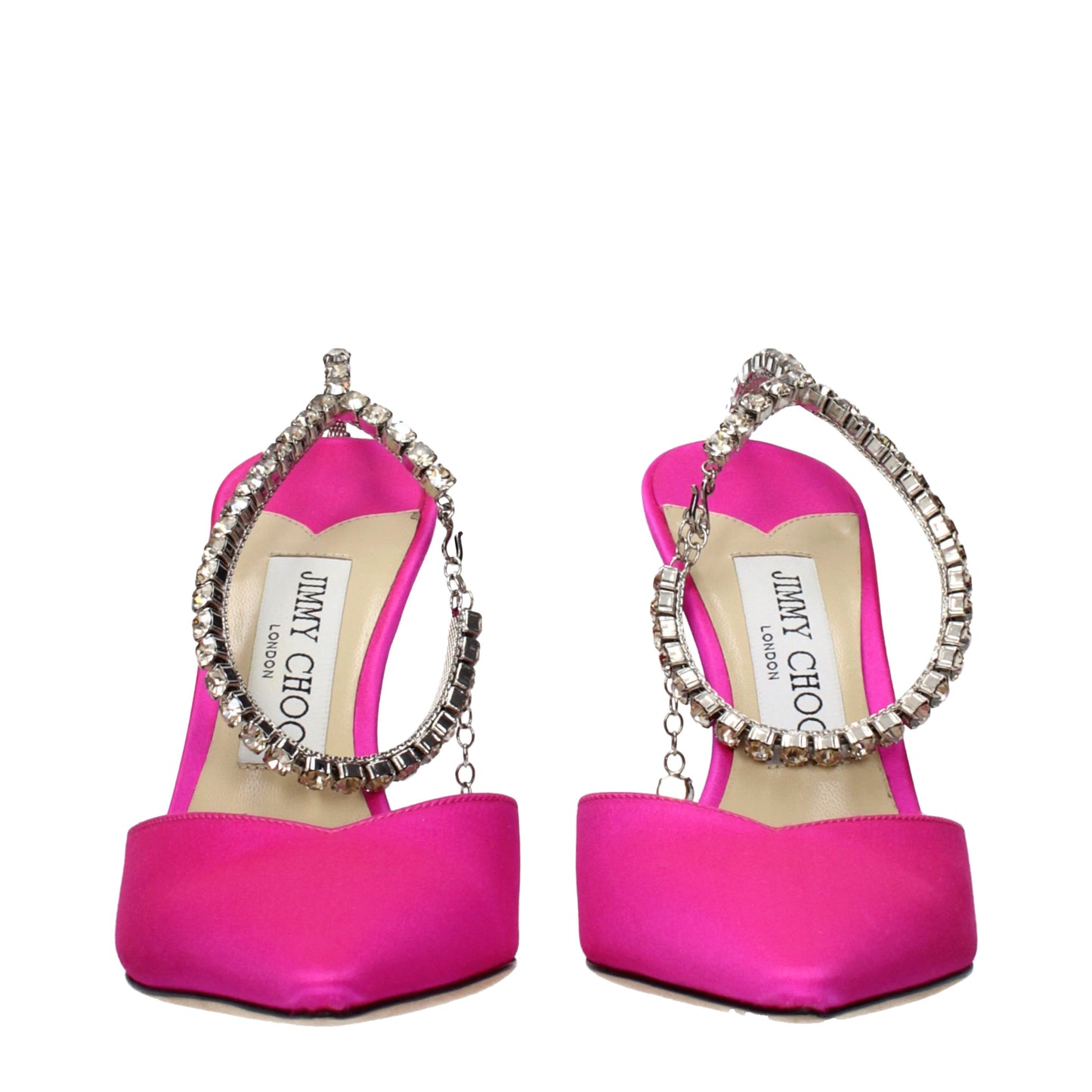 Jimmy Choo Sandals Women Satin Fuchsia