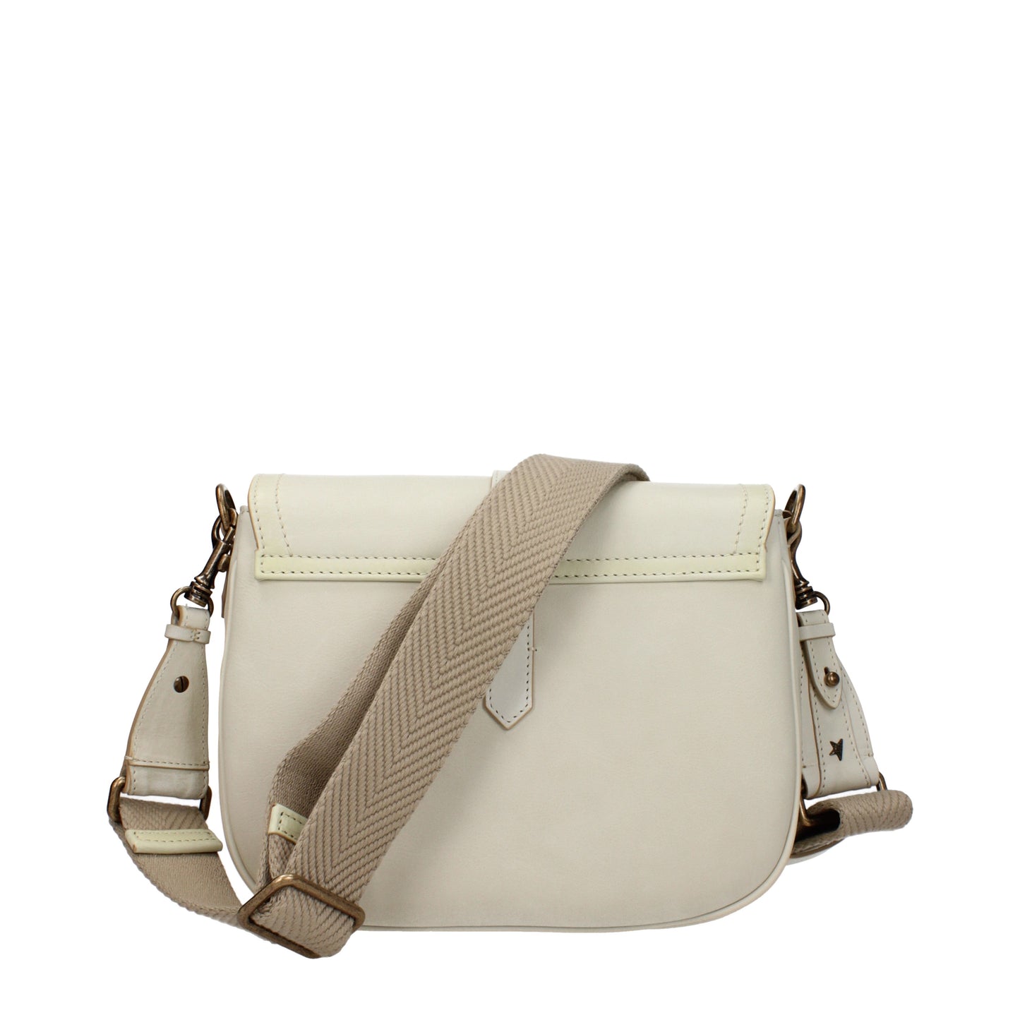 Golden Goose Crossbody Bags Women Leather Beige/Porcelain