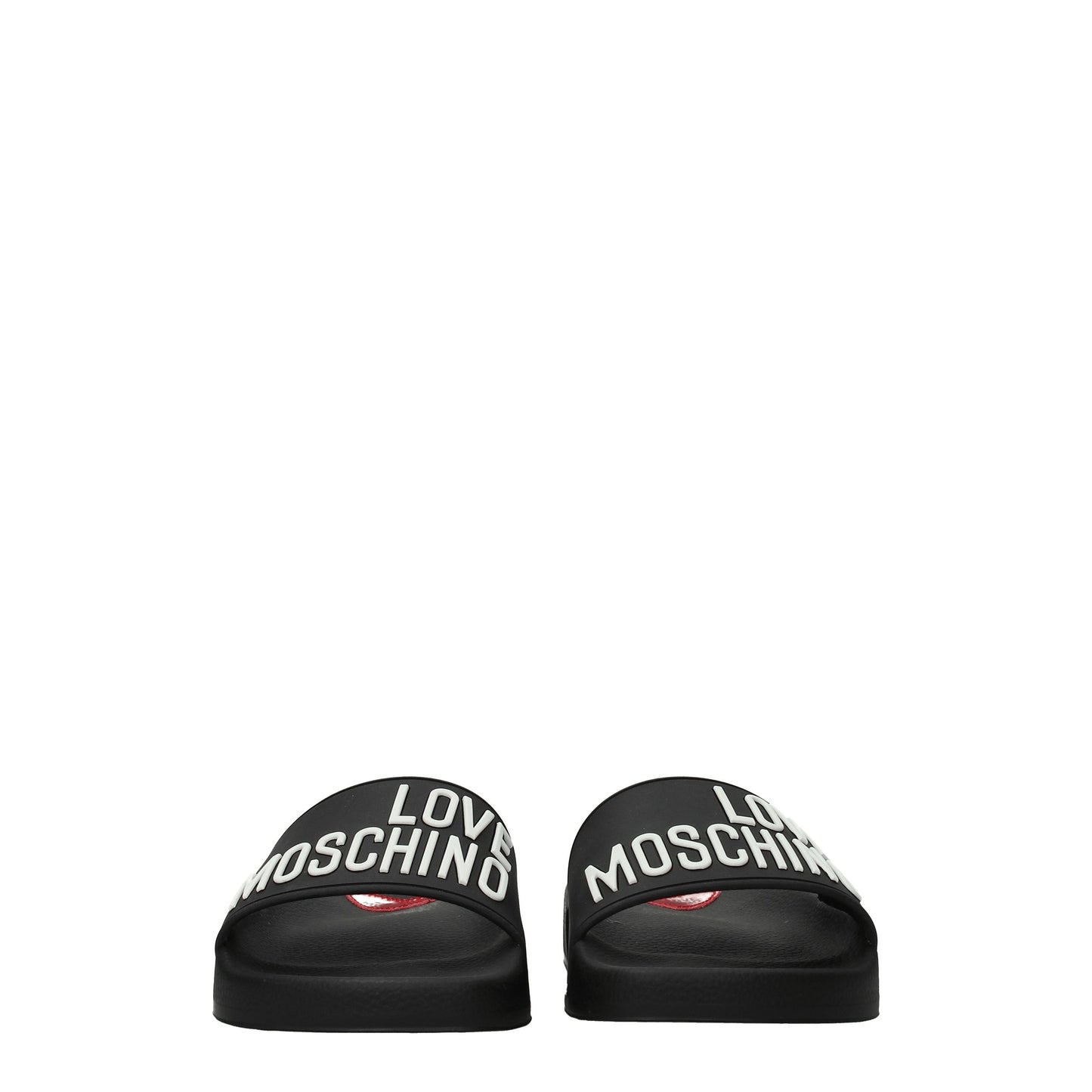 Love Moschino Women's Sandals & Slippers in Rubber Black