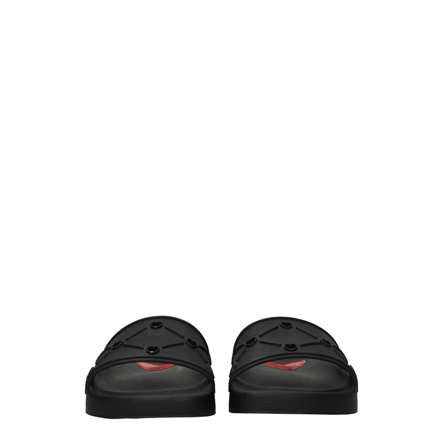 Love Moschino Women's Sandals & Slippers in Rubber Black