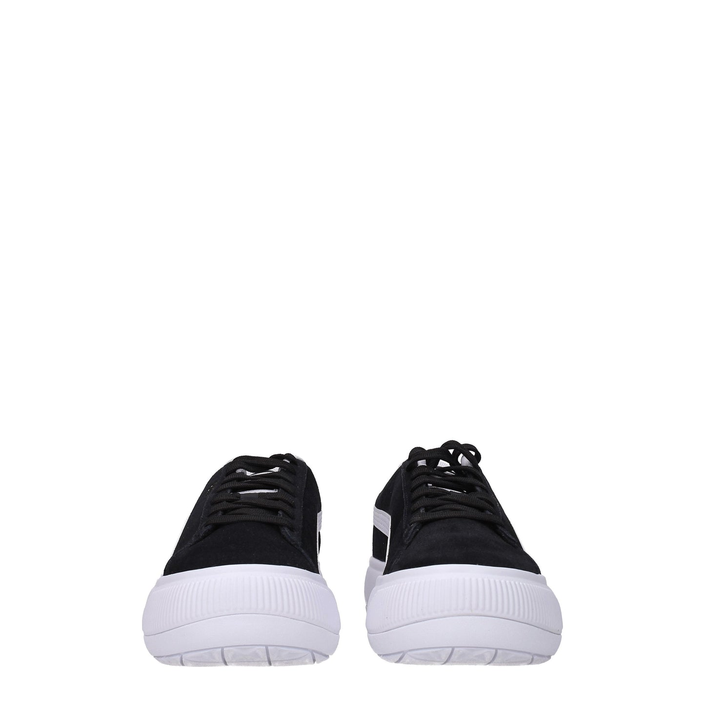 Puma Women's Sneakers in Suede Black/White