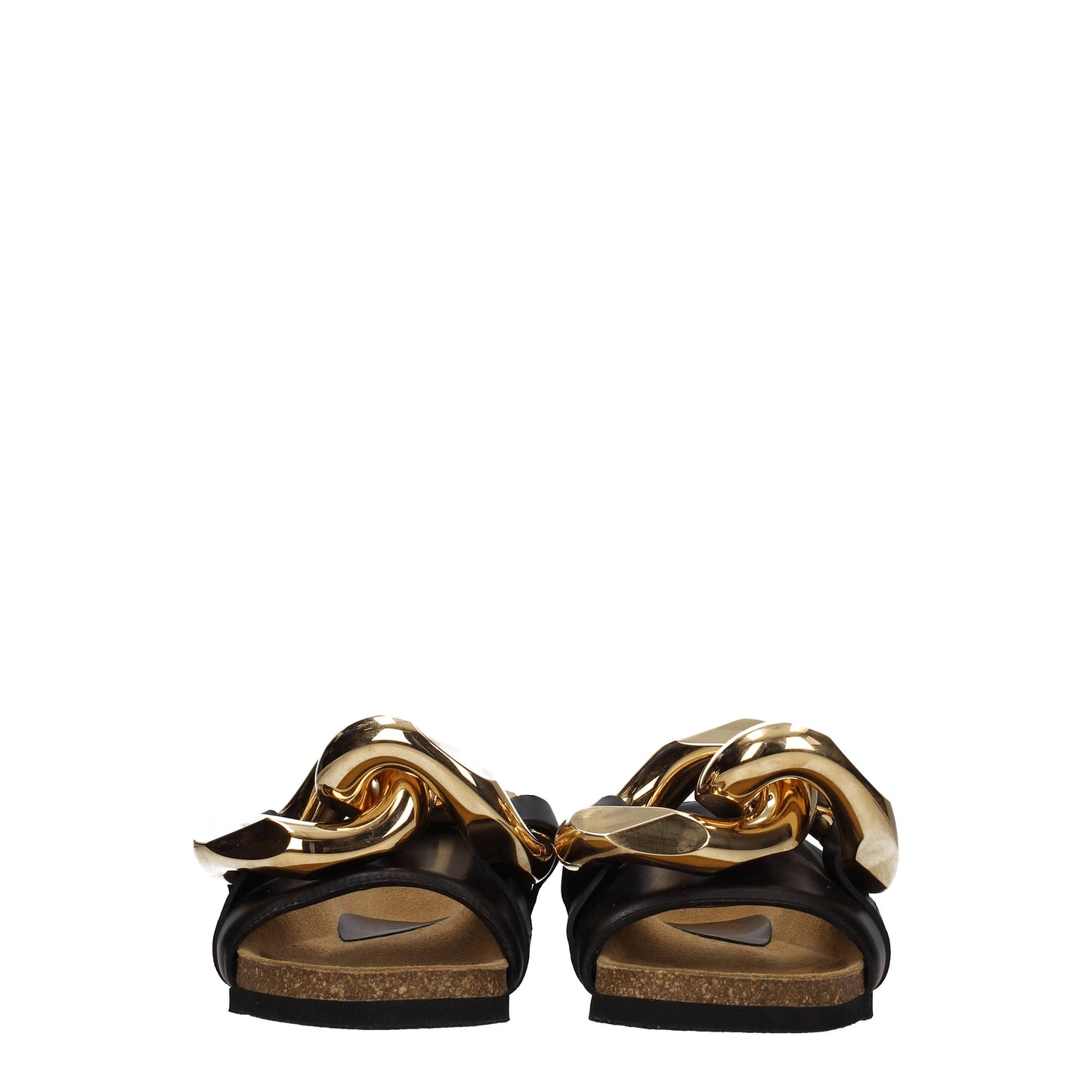 Jw Anderson Women's Sandals & Slippers in Leather Black