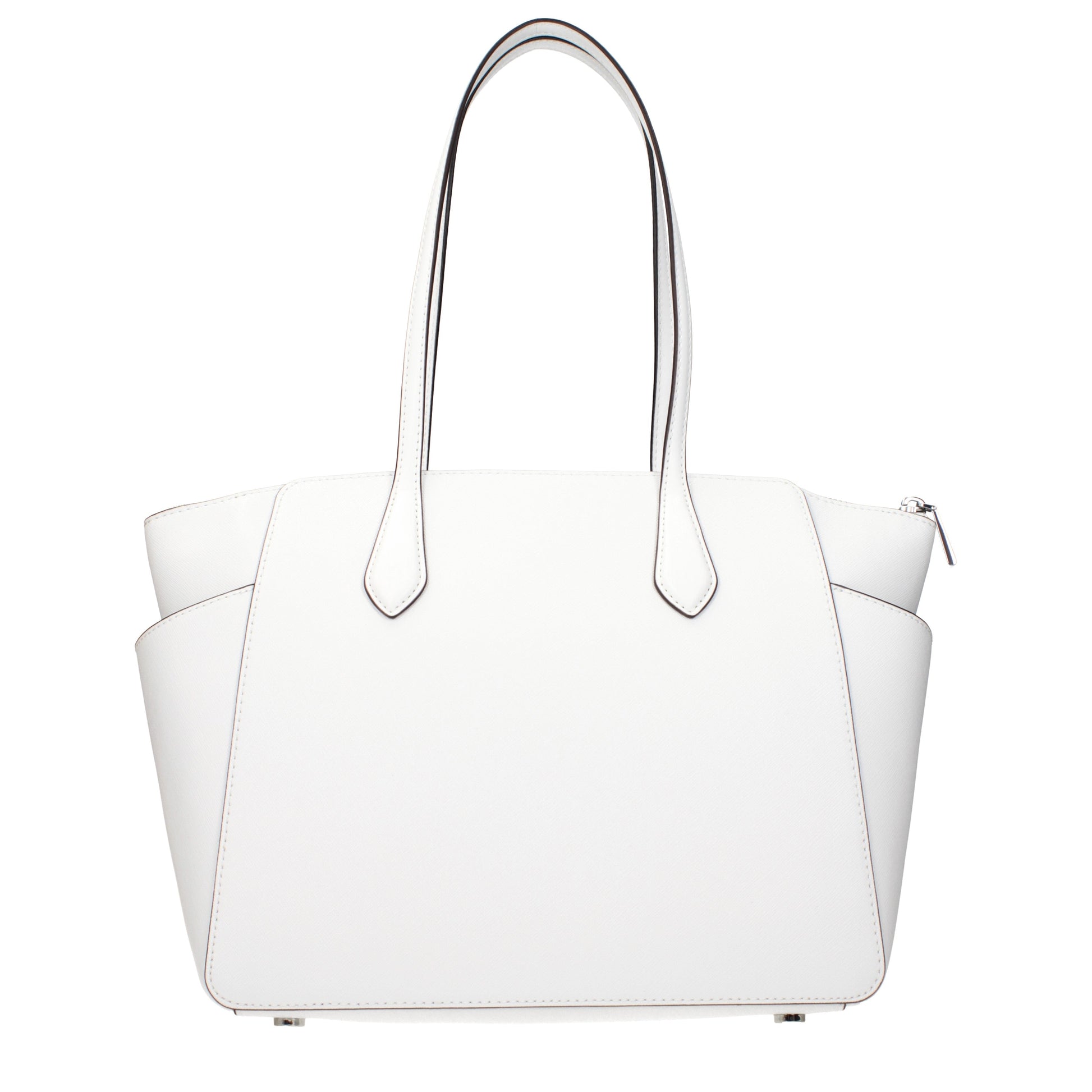 Michael Kors Shoulder Bags Women Leather White/Optic White