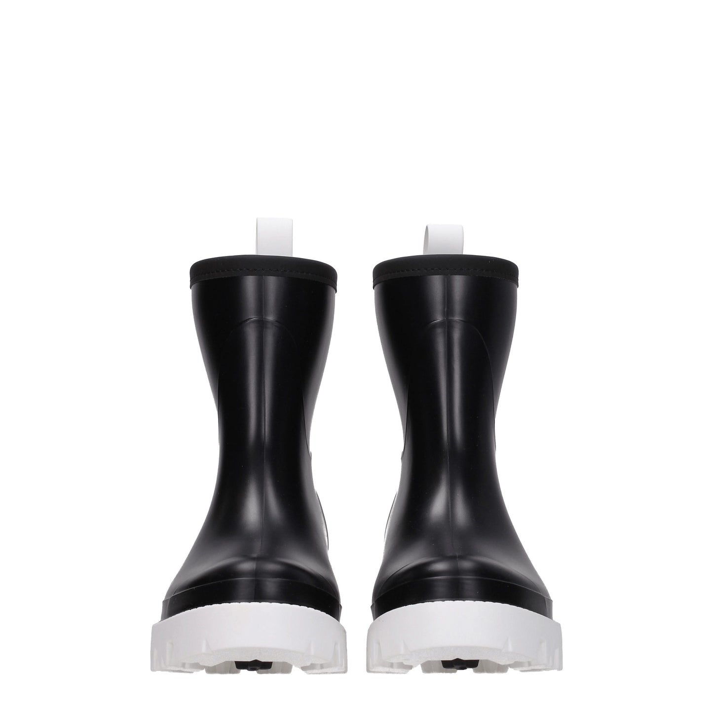 Gia Borghini Women's Boots in Rubber Black/White