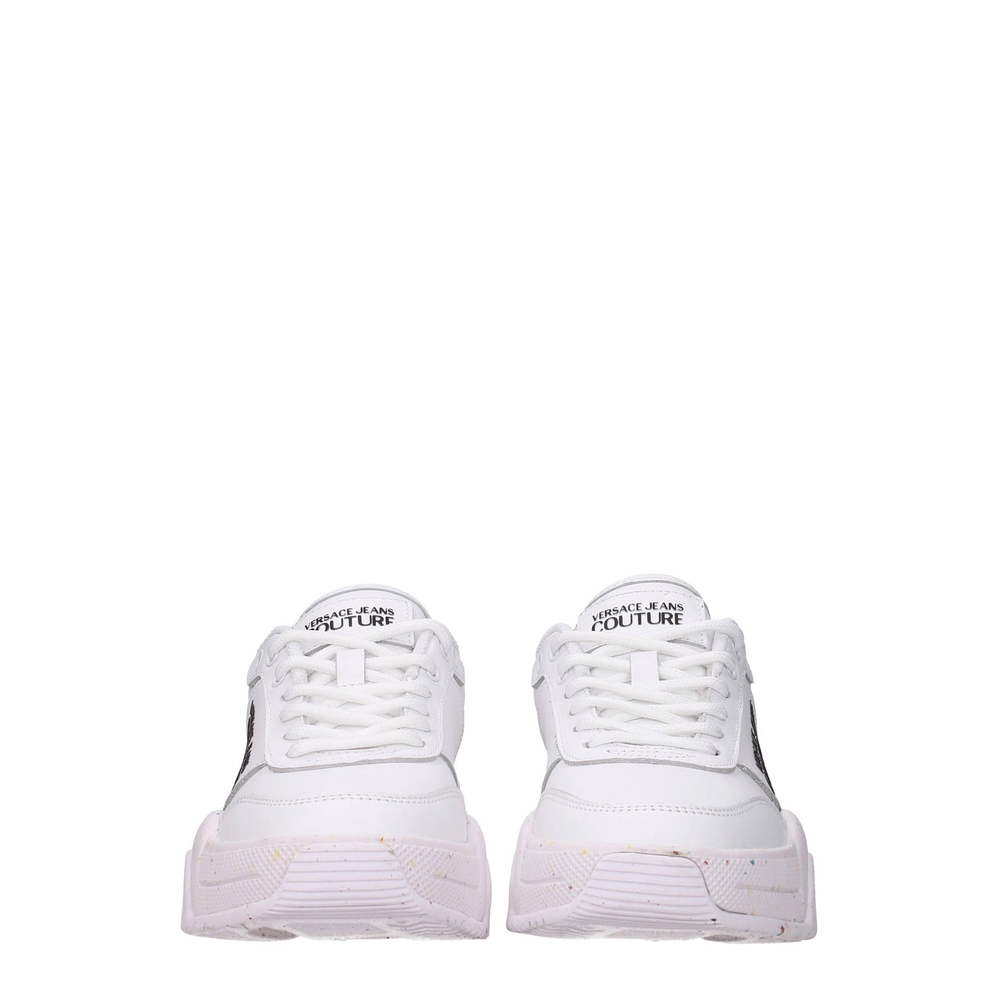 Versace Jeans Women's Sneakers in Eco Leather White/Optic White