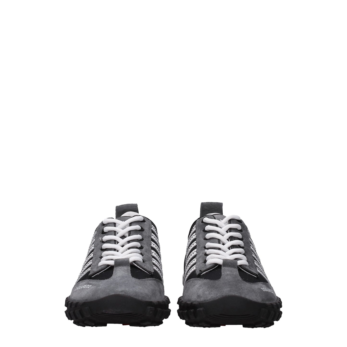 Dsquared2 Men's Sneakers in Suede Gray/Dark Grey