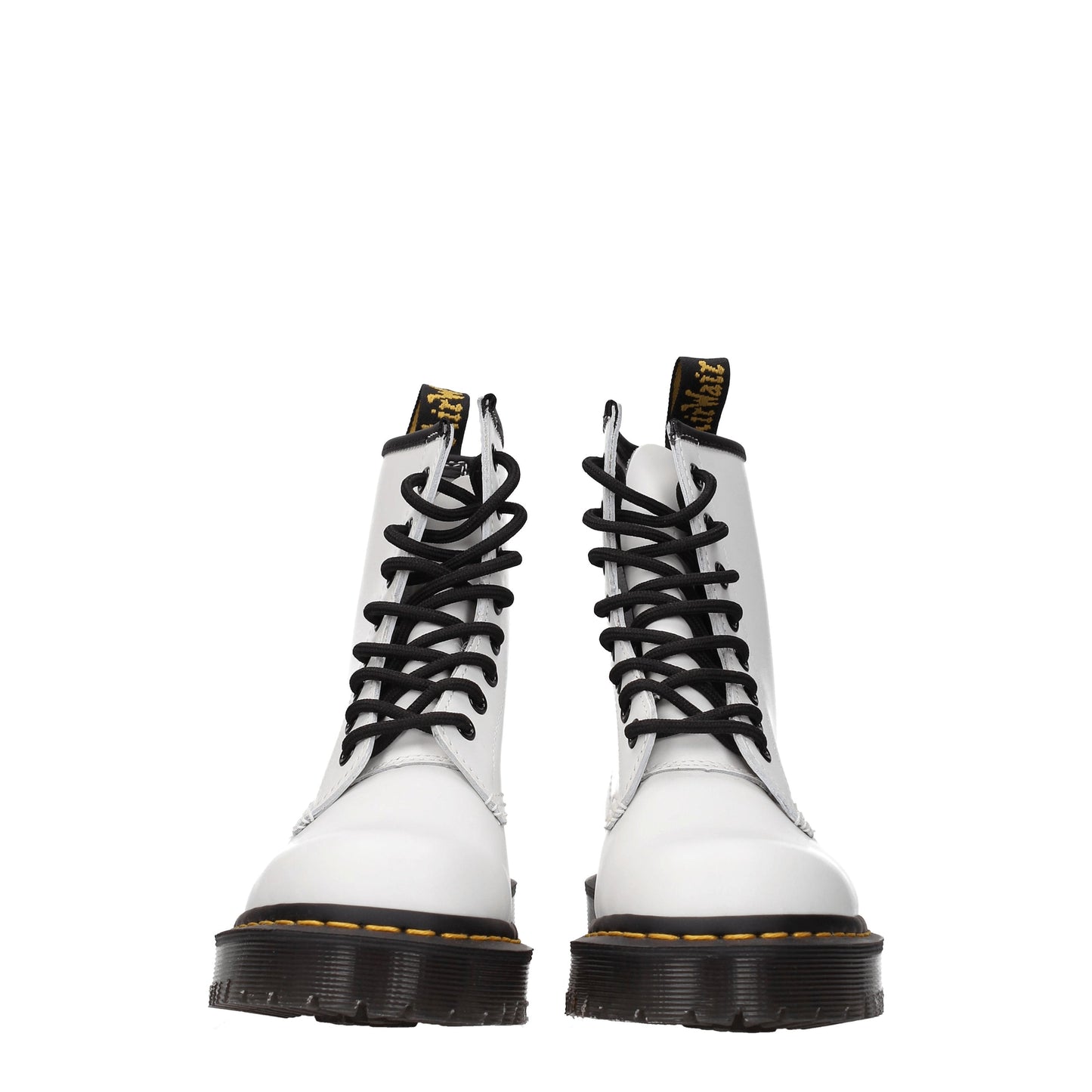 Dr. Martens Women's Boots in Leather White