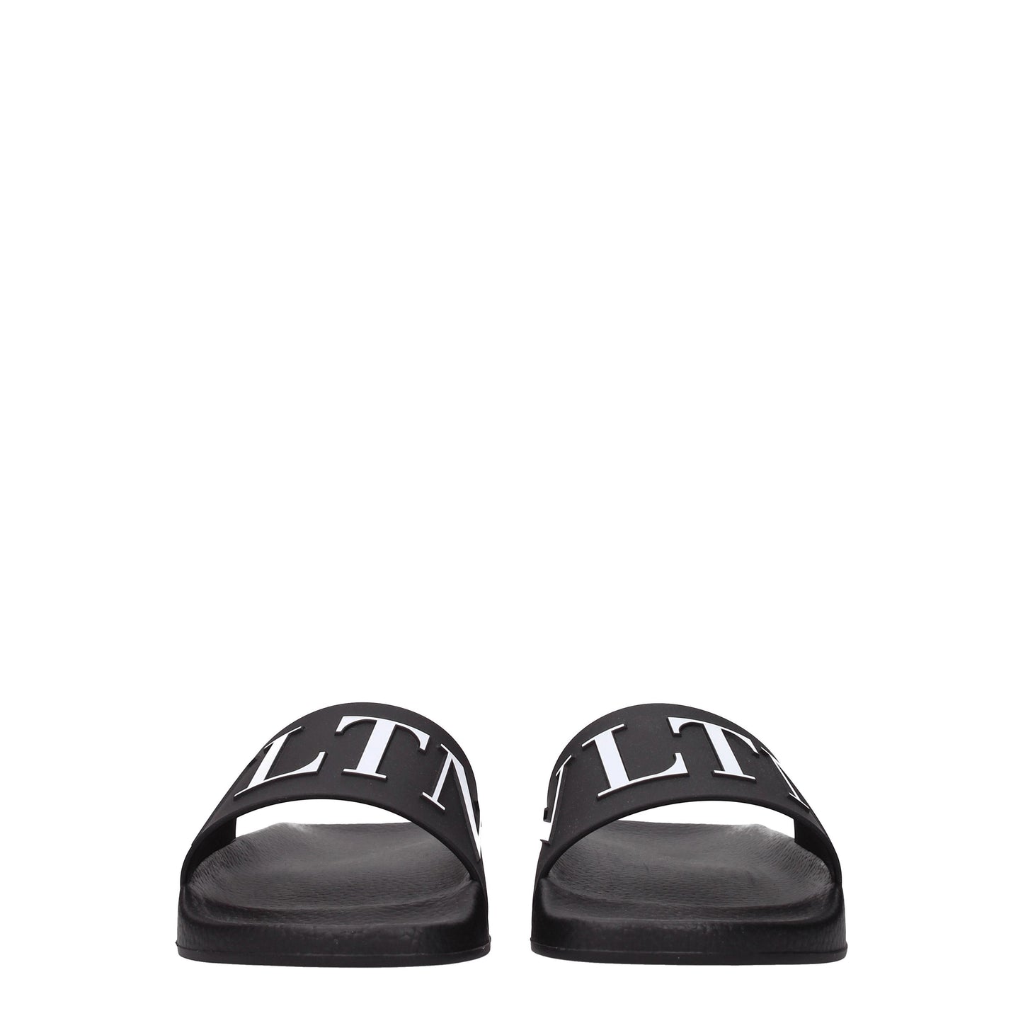 Valentino Garavani Sandals & Slippers Men Rubber Black