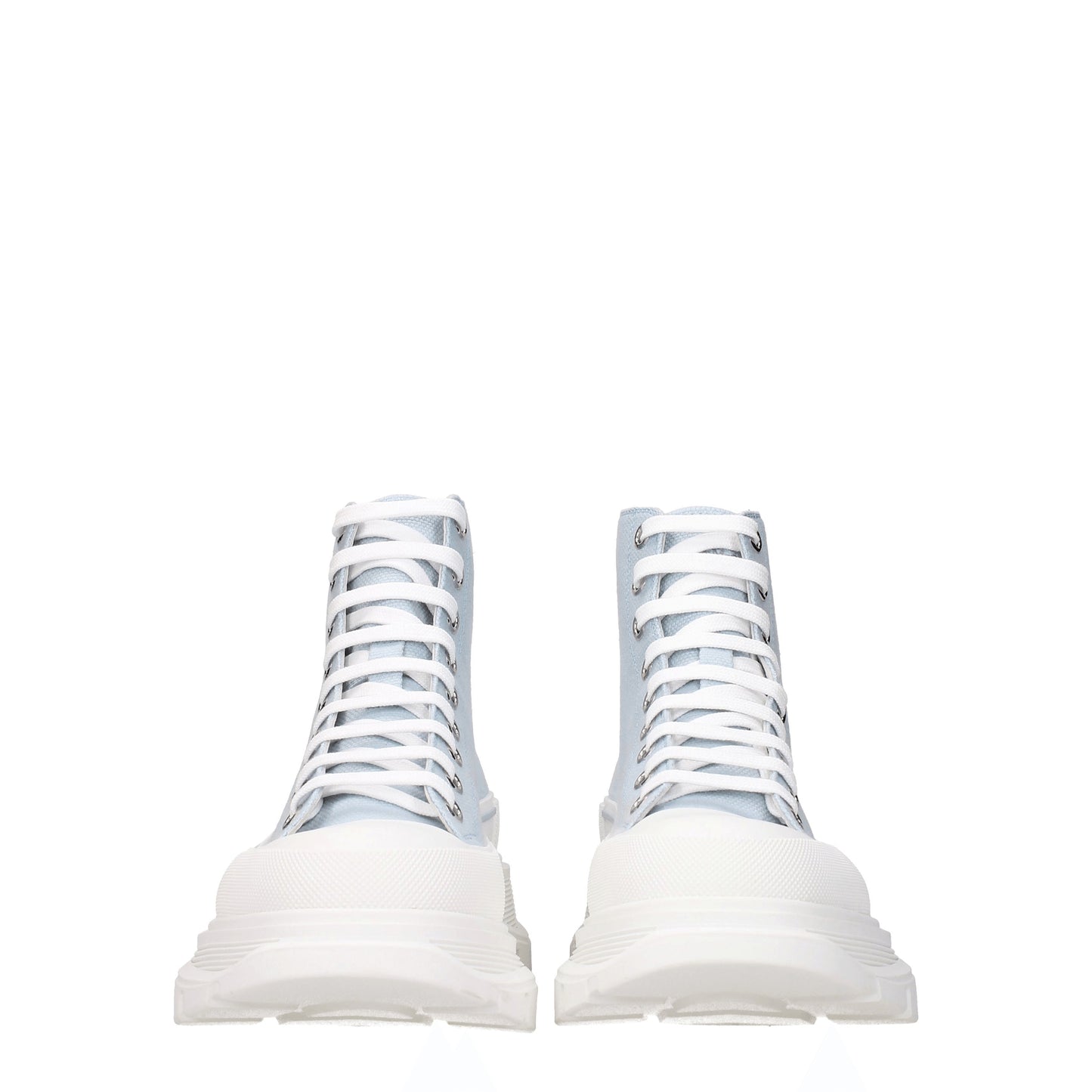 Alexander McQueen Men's Sneakers in Fabric  Heavenly/Sugar Paper