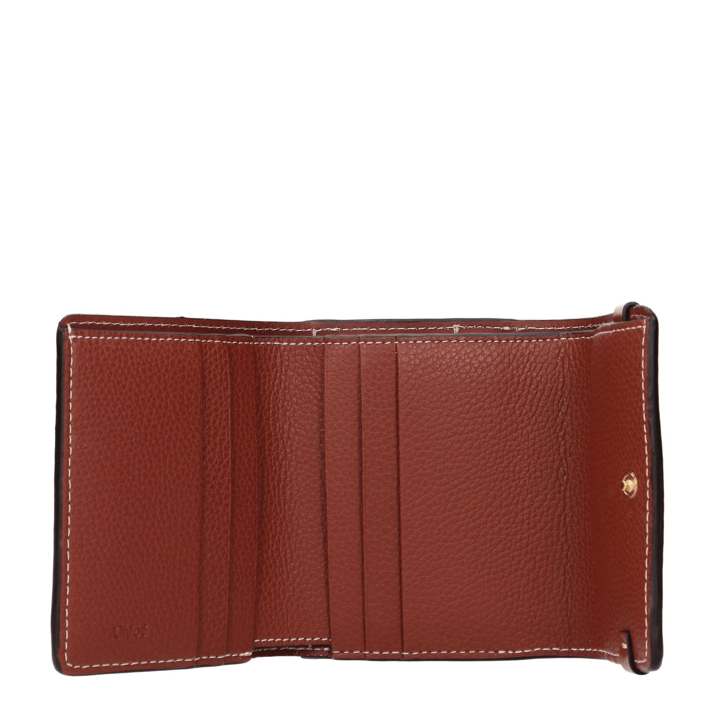 Chloé Wallets Women Leather Brown/Sepia