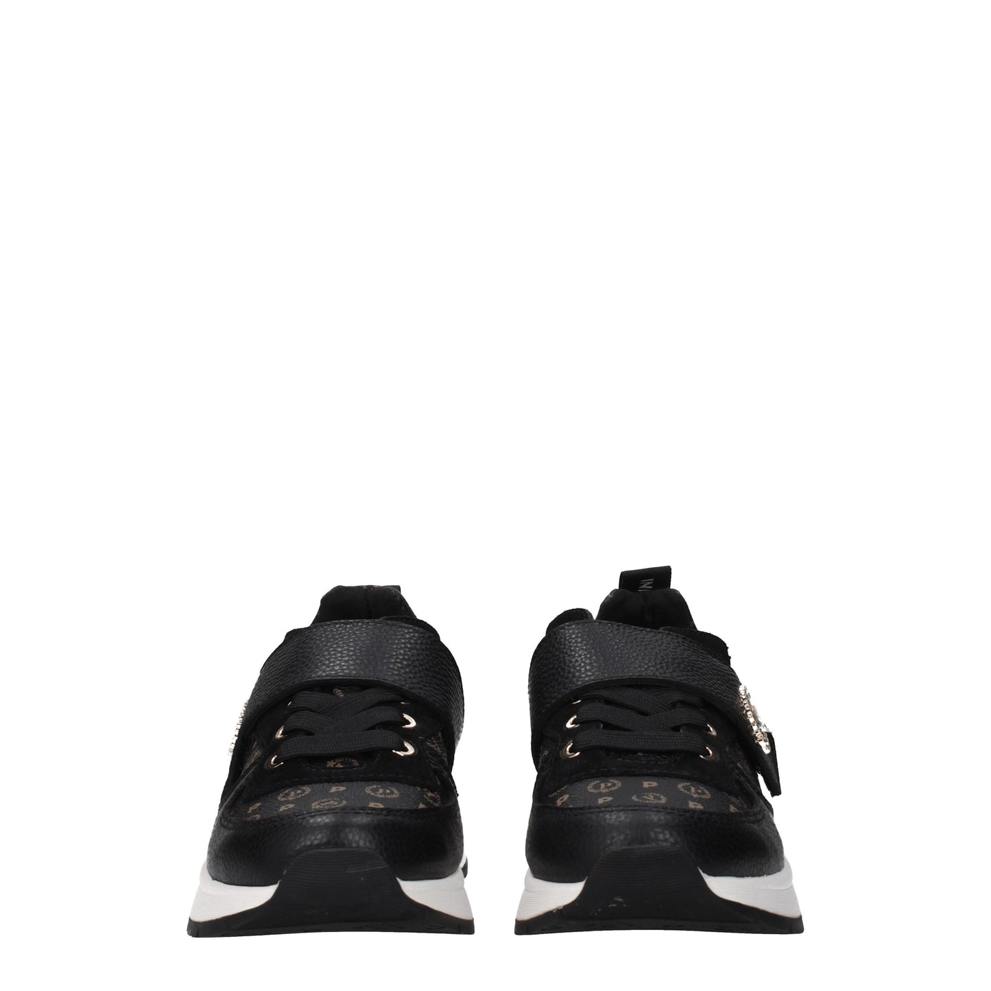 Pollini Women's Sneakers in PVC Black