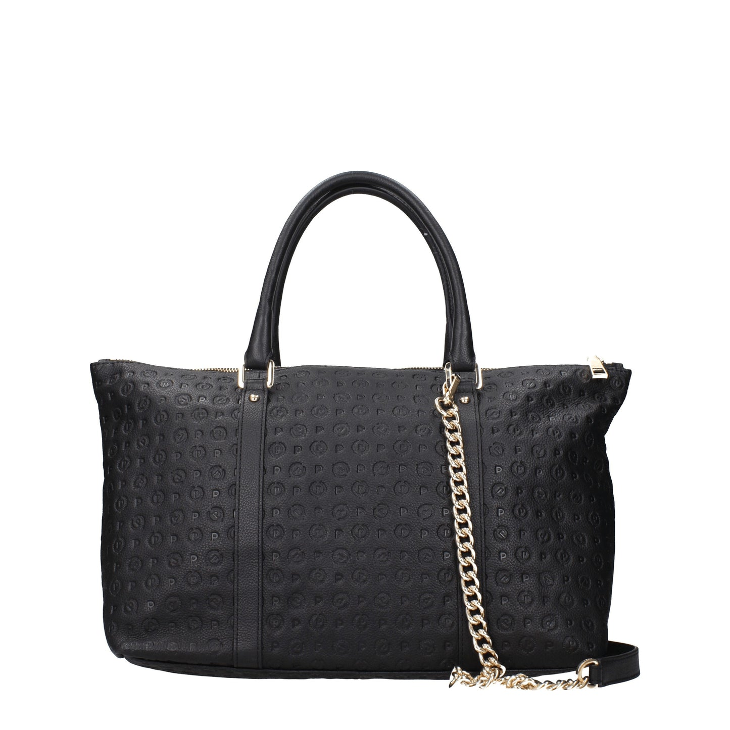 Pollini Handbags Women Leather Black