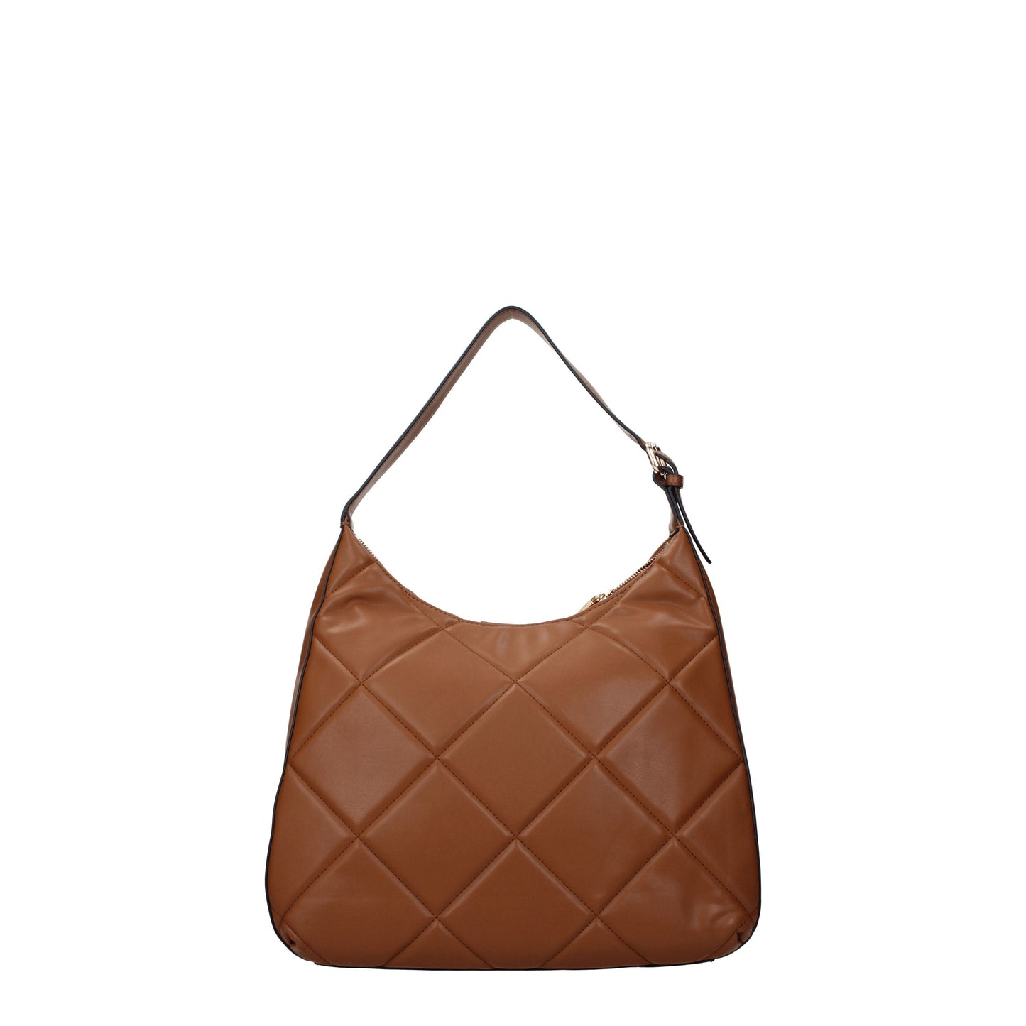 Pollini Shoulder Bags Women Polyurethane Brown/Leather