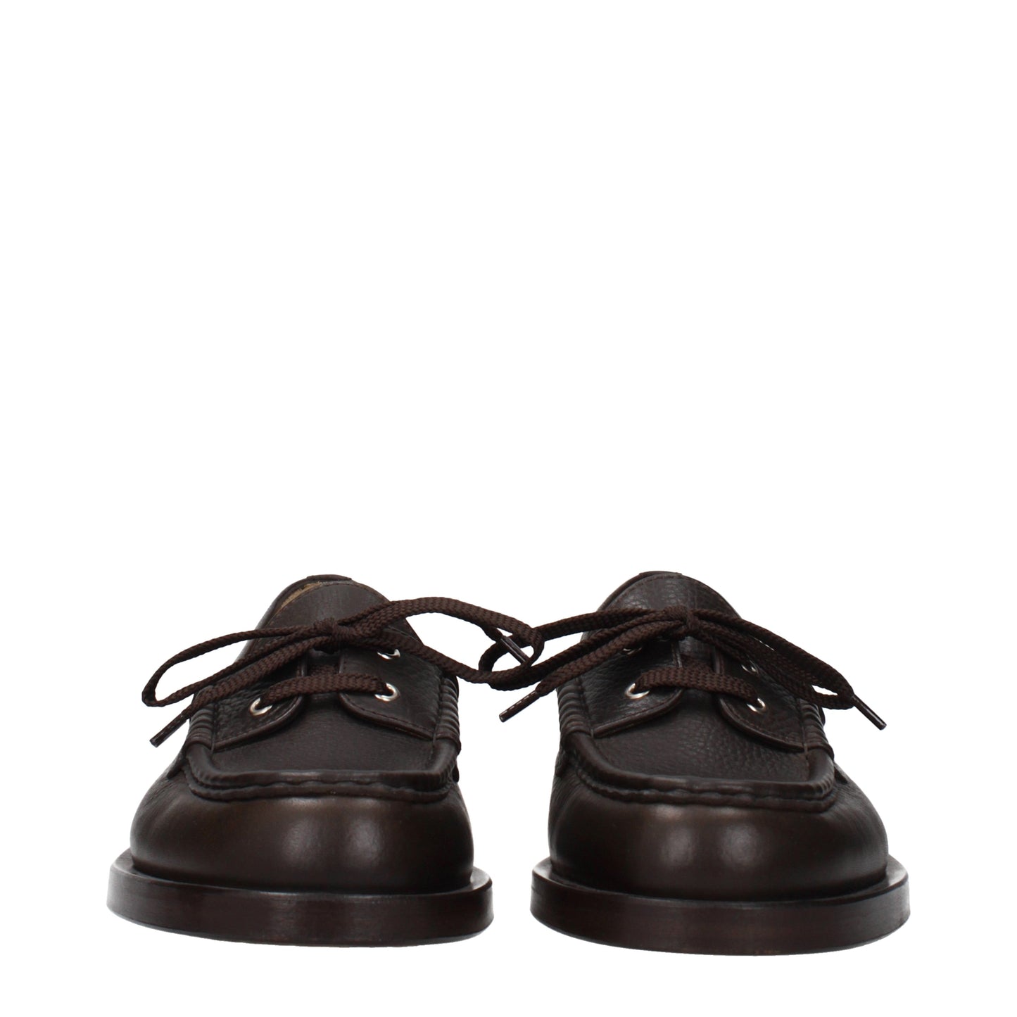 Jacquemus Loafers Men Leather Brown