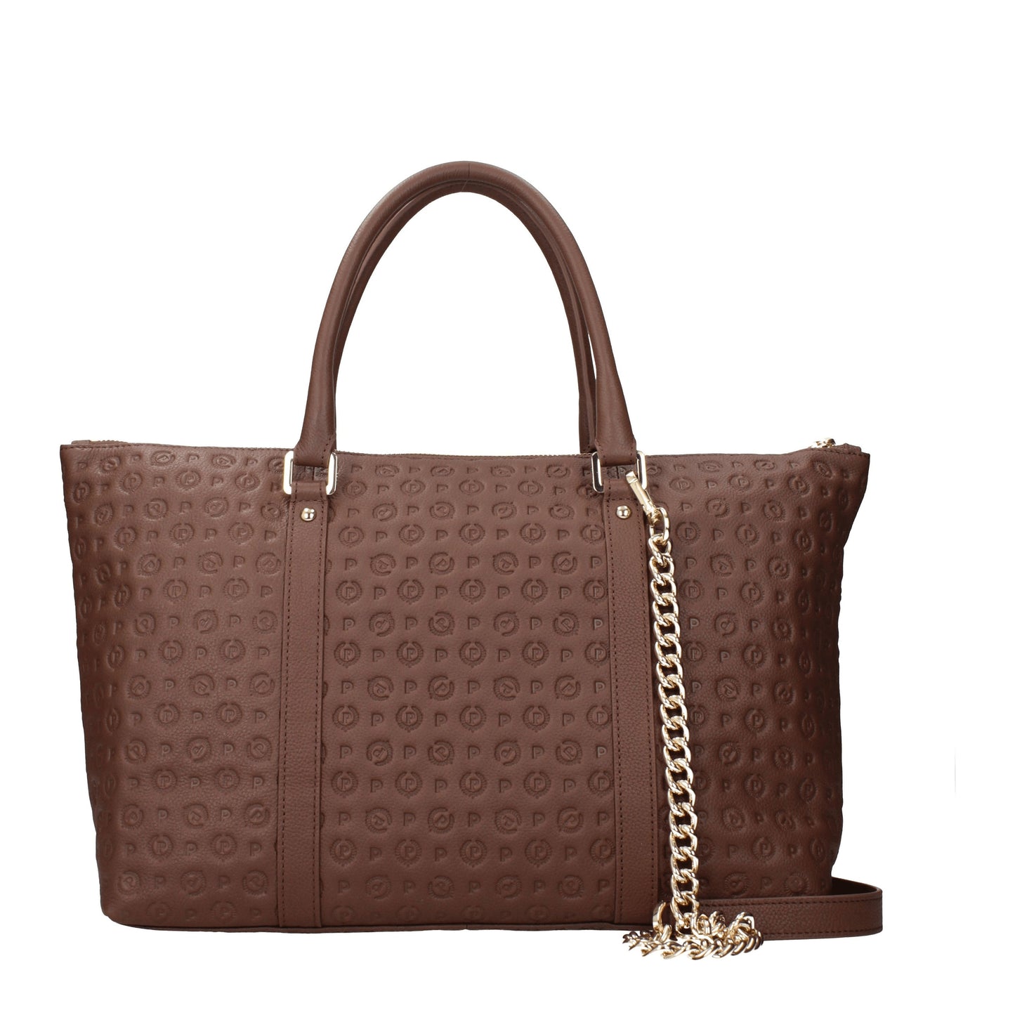 Pollini Handbags Women Leather Brown/Land