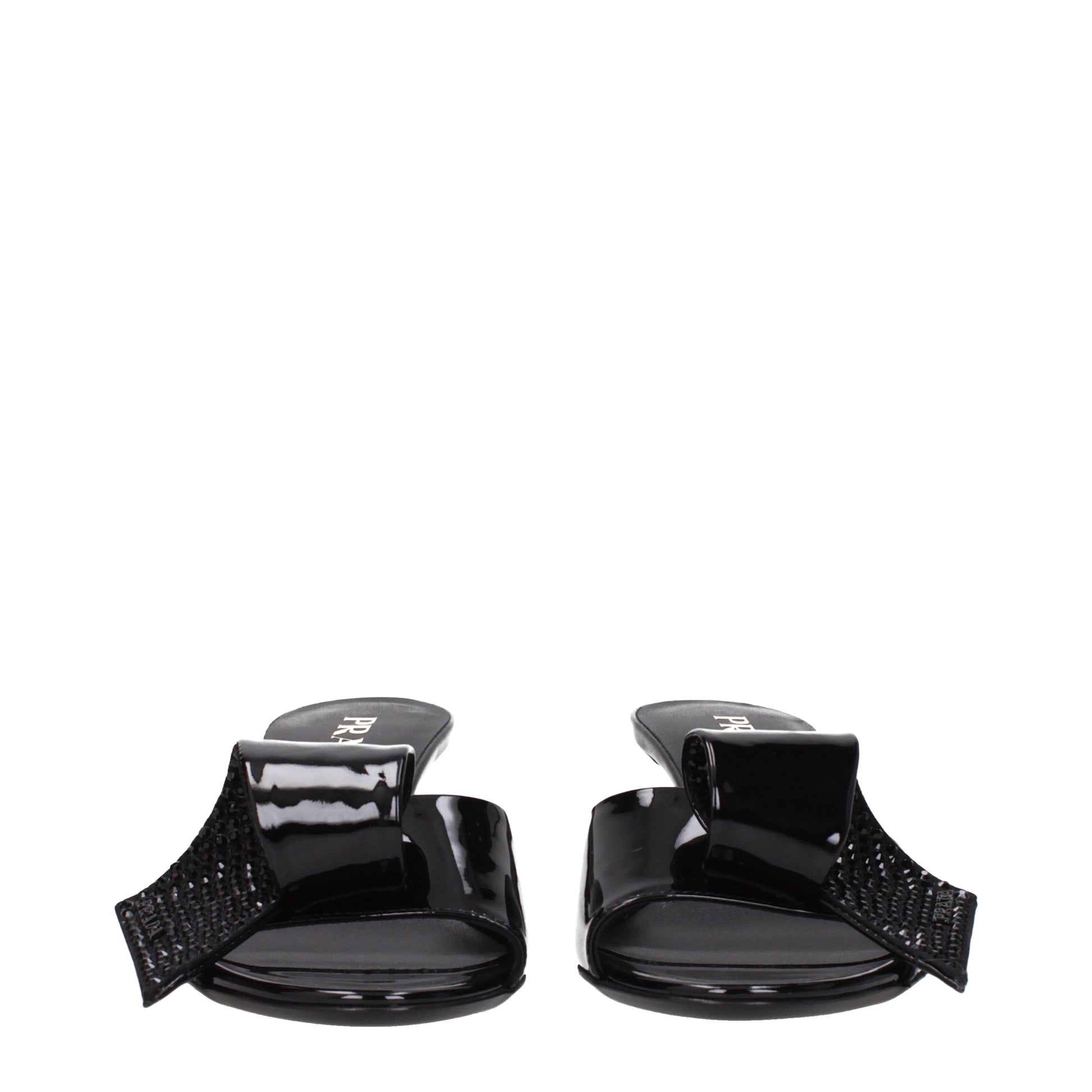 Prada Women's Sandals Patent Leather