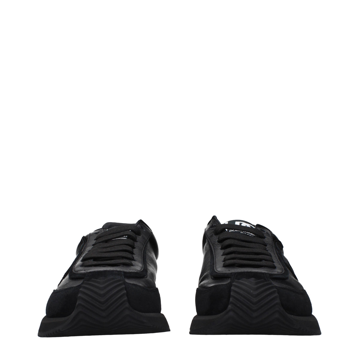 Dolce&Gabbana Sneakers Men Leather Black