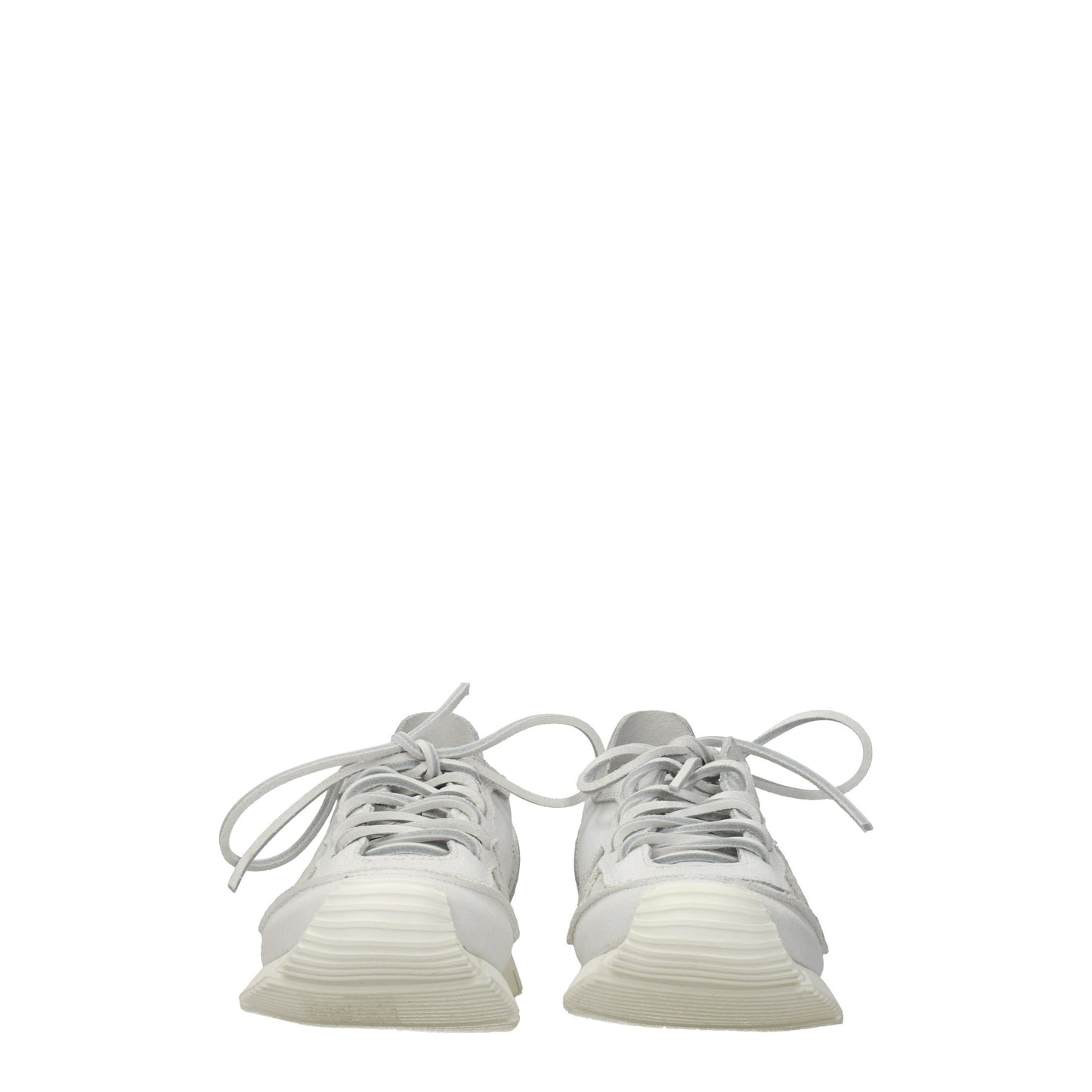 Buttero Women's Sneakers in Suede White/Off White