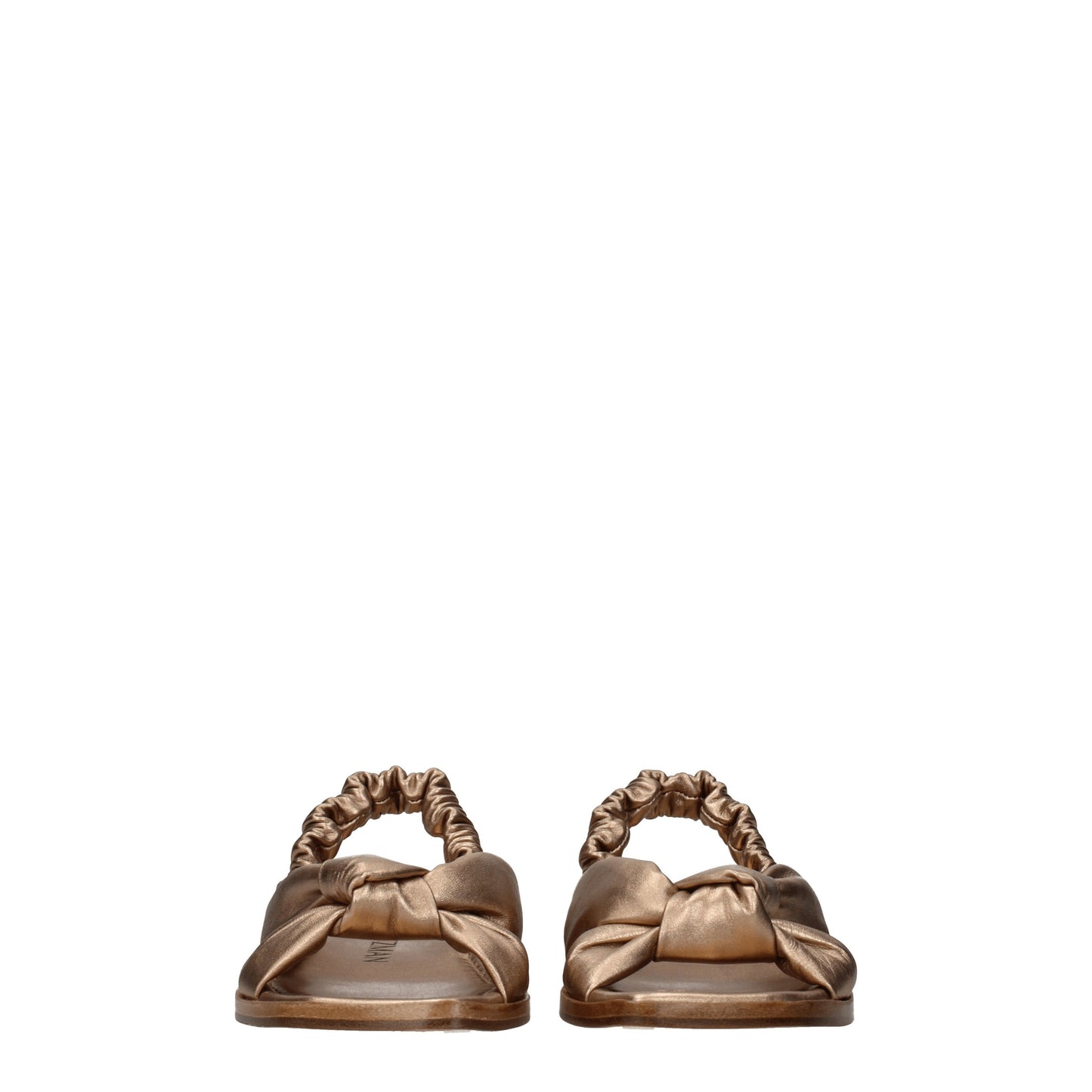 Stuart Weitzman Women's Sandals in Leather Gold